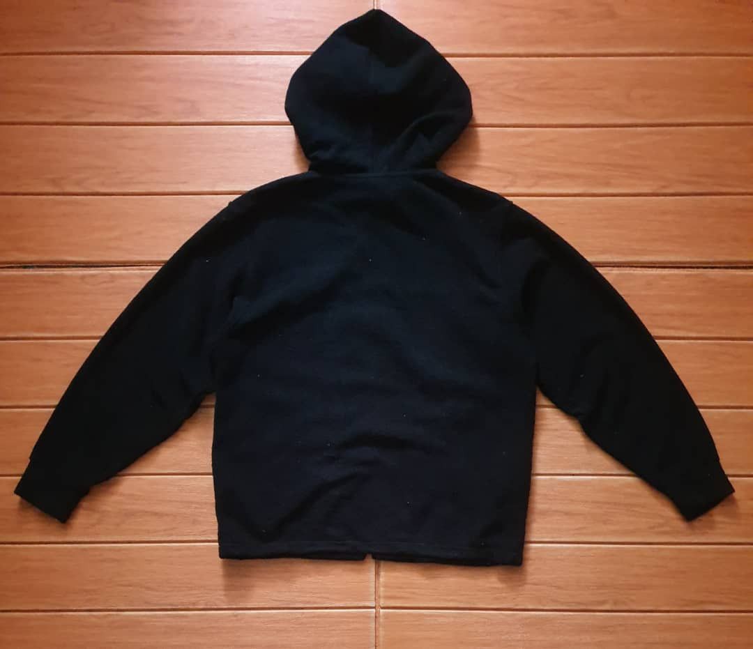 Japanese Brand Dogcigar black colour Japanese hoodie fleece sweater Size US M / EU 48-50 / 2 - 9 Thumbnail