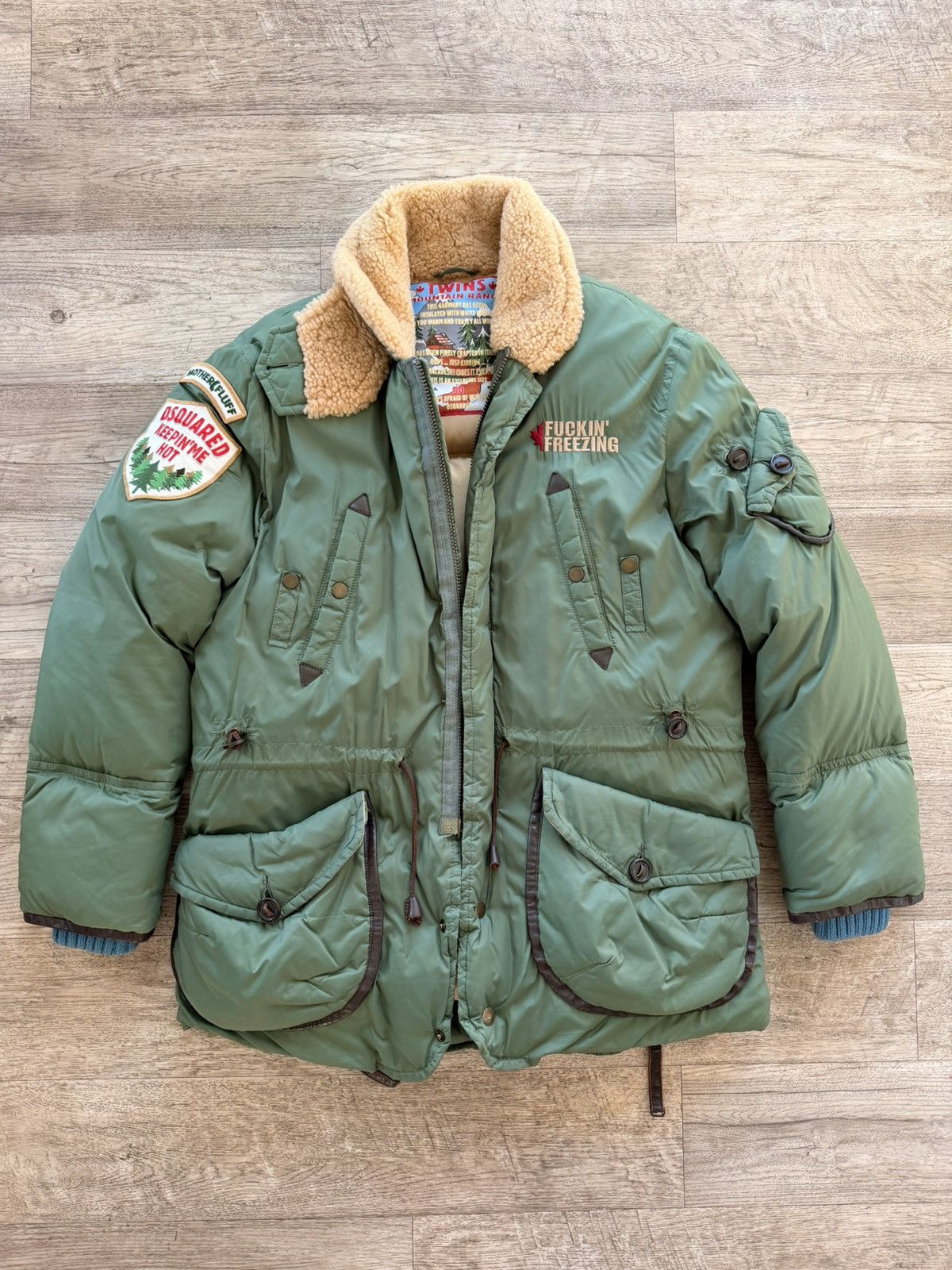Dsquared2 🚨FW 2004 Ranger Puff Jacket Size US L / EU 52-54 / 3 - 1 Thumbnail