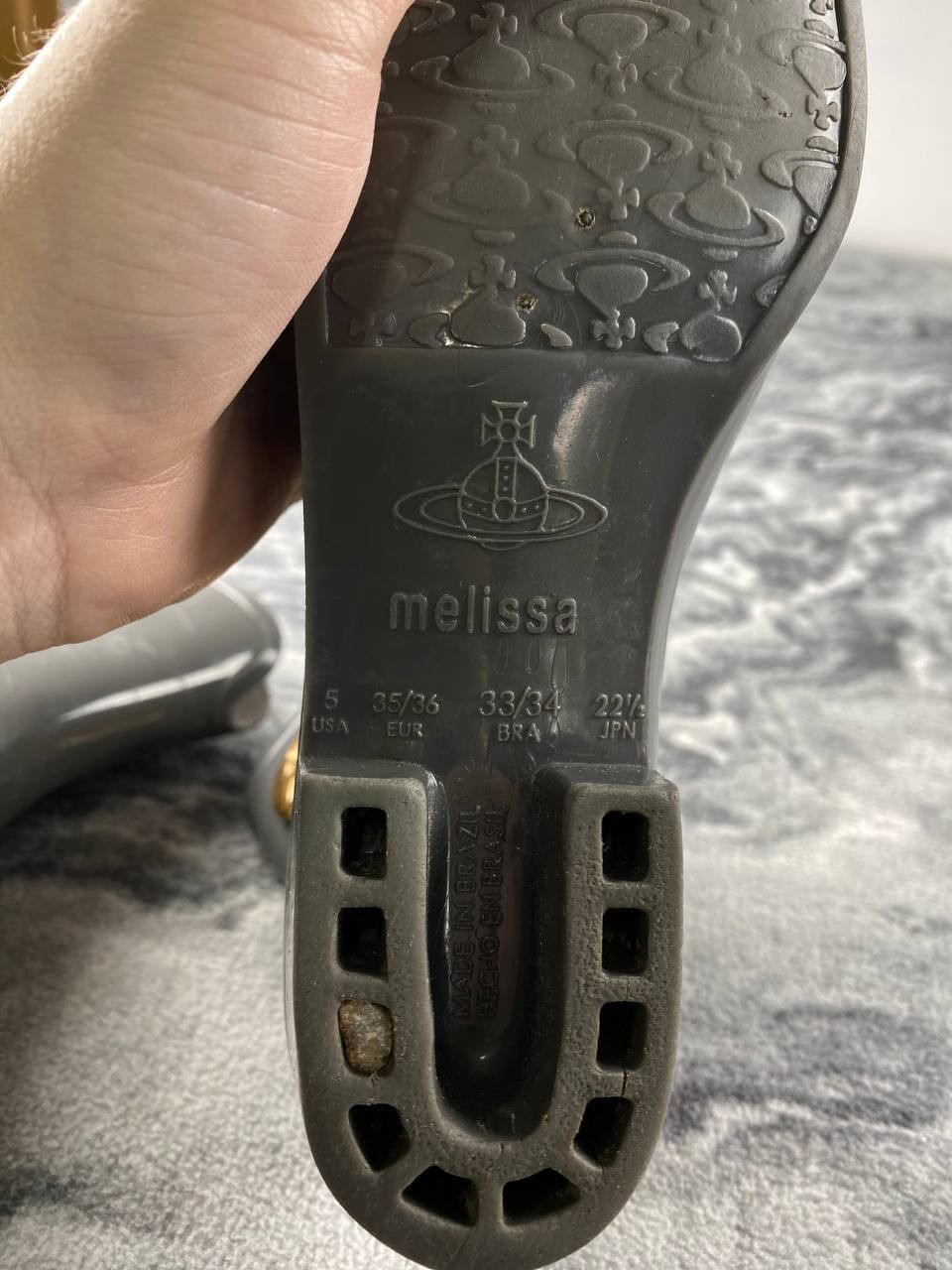 Vivienne Westwood Vivienne Westwood Anglomania Melissa Rain Rubber Boots Size US 5 / IT 35 - 18 Thumbnail
