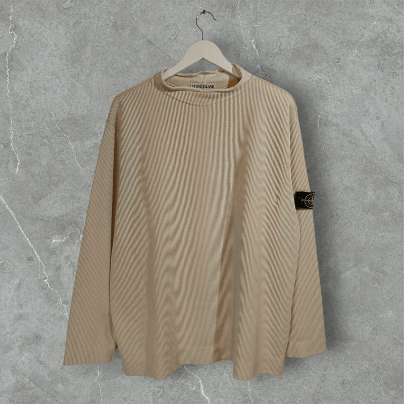 Stone Island Stone Island 90s Knitted Sweater [XL] Size US XL / EU 56 / 4 - 1 Thumbnail