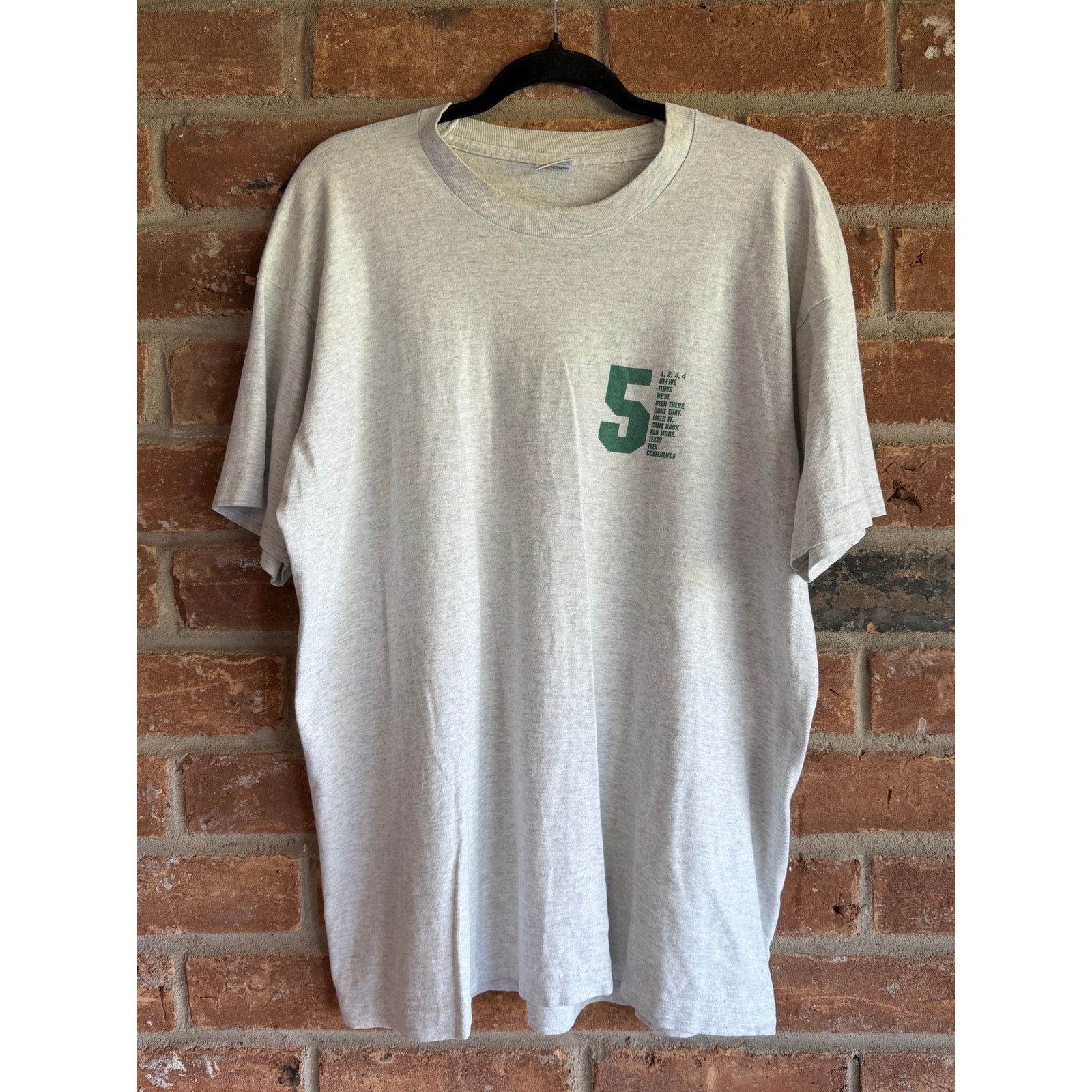Fruit Of The Loom 1993 Texas Teen Conference Life Tee XL Vintage USA Size US XL / EU 56 / 4 - 1 Thumbnail