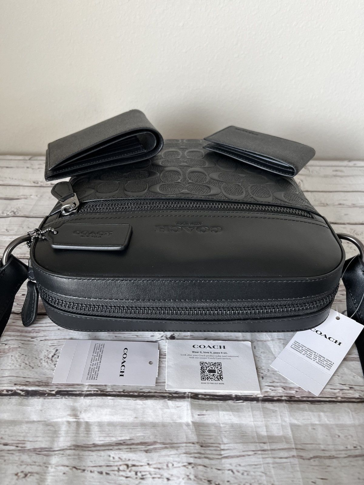 Coach Coach Houston Flight Bag In Signature Leather Set Size ONE SIZE - 7 Thumbnail