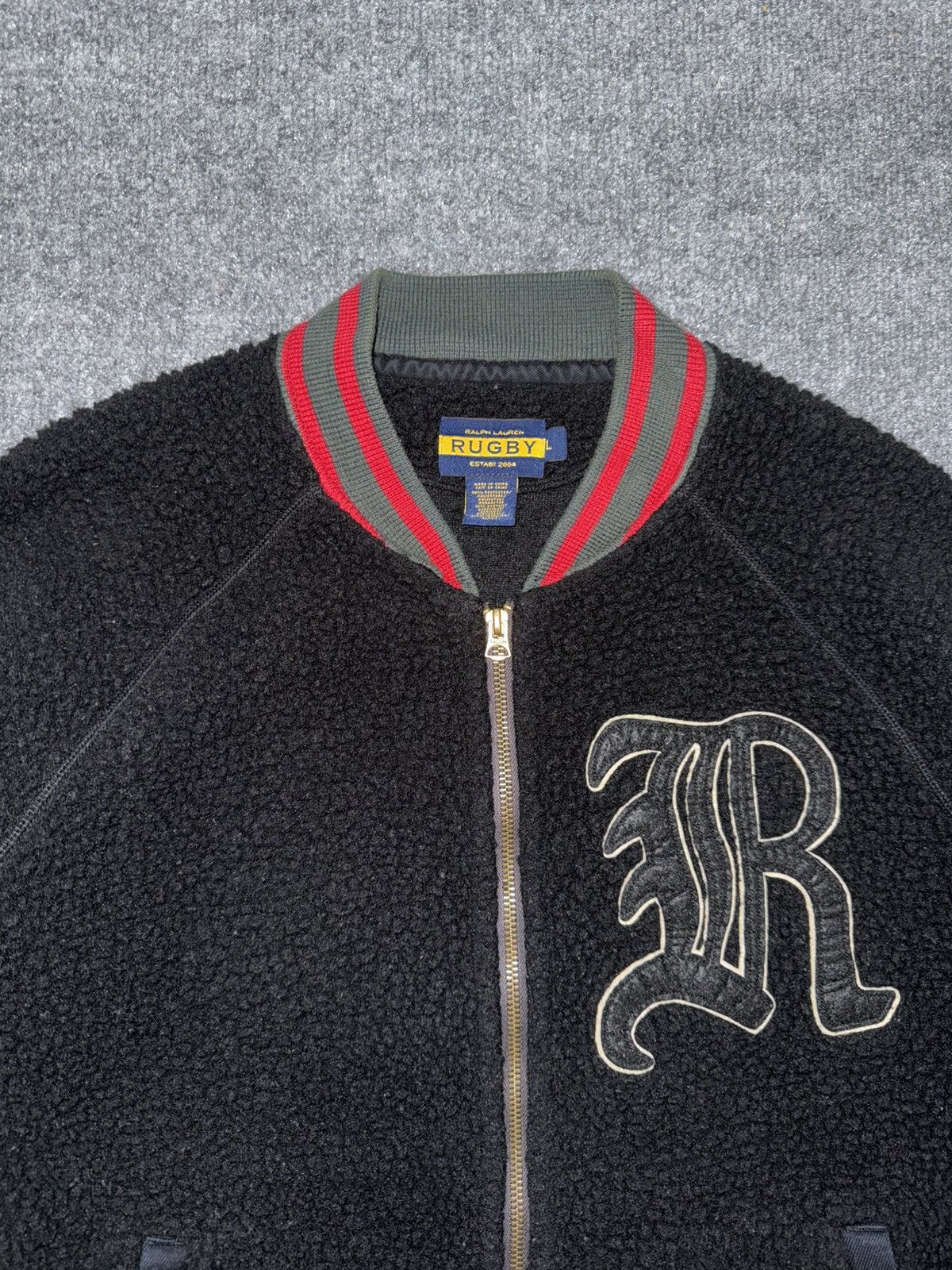 Rugby Ralph Lauren Ralph Lauren Rugby Sherpa Fleece Varsity Jacket Size US L / EU 52-54 / 3 - 2 Thumbnail
