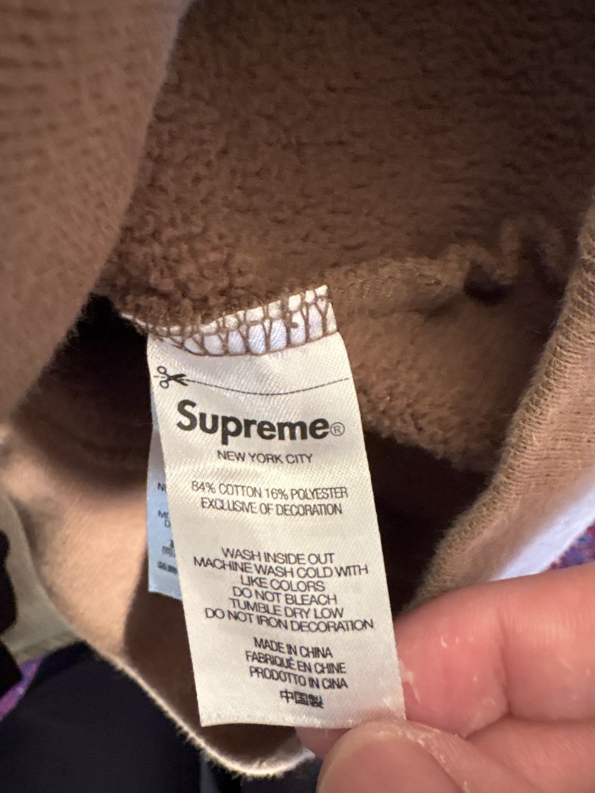 Supreme Supreme Team Hoodie Brown Size US M / EU 48-50 / 2 - 5 Thumbnail