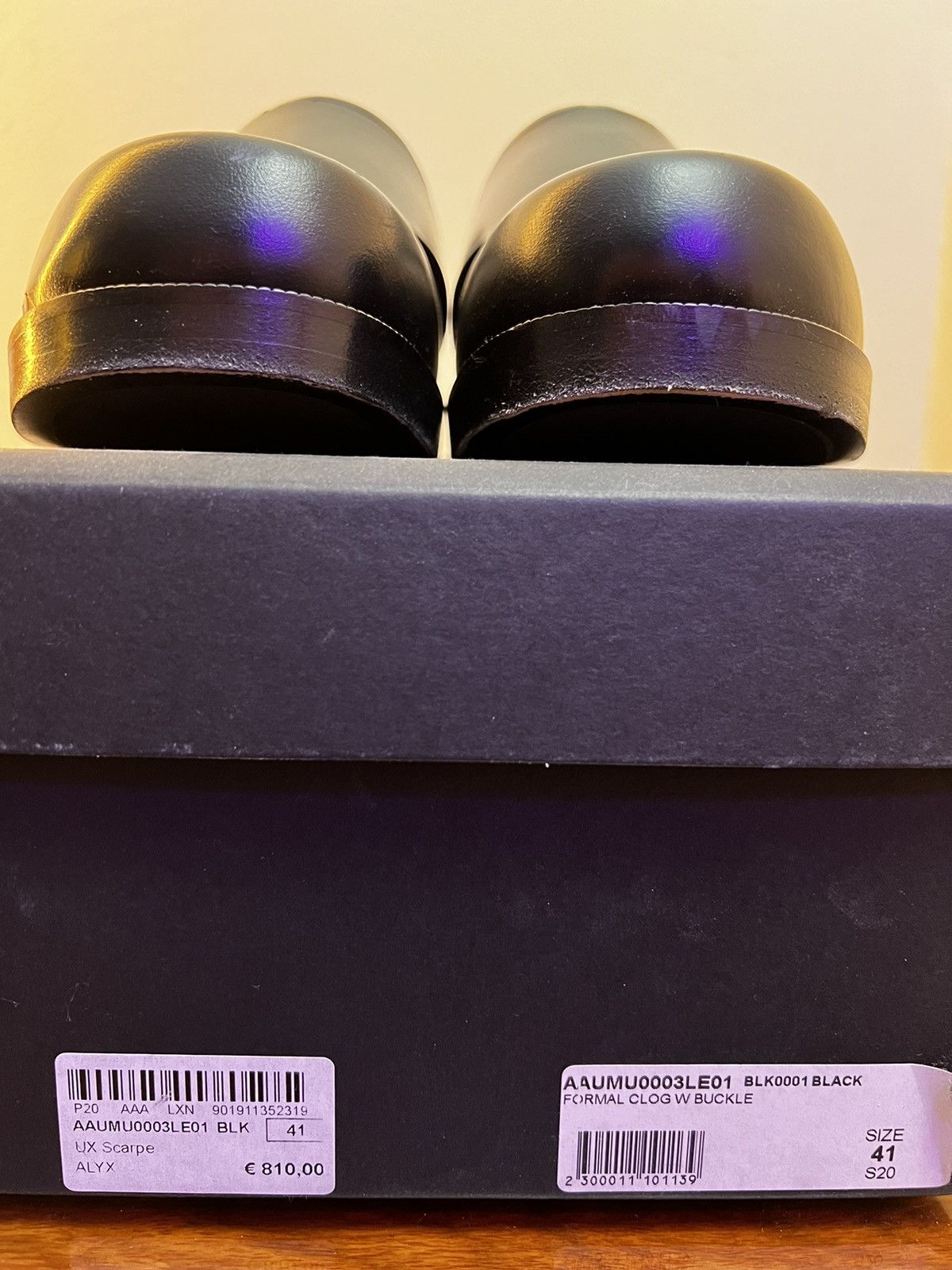 1017 ALYX 9SM × Alyx × MMW Alyx Buckle Mule Clog Size US 8 / EU 41 - 7 Thumbnail