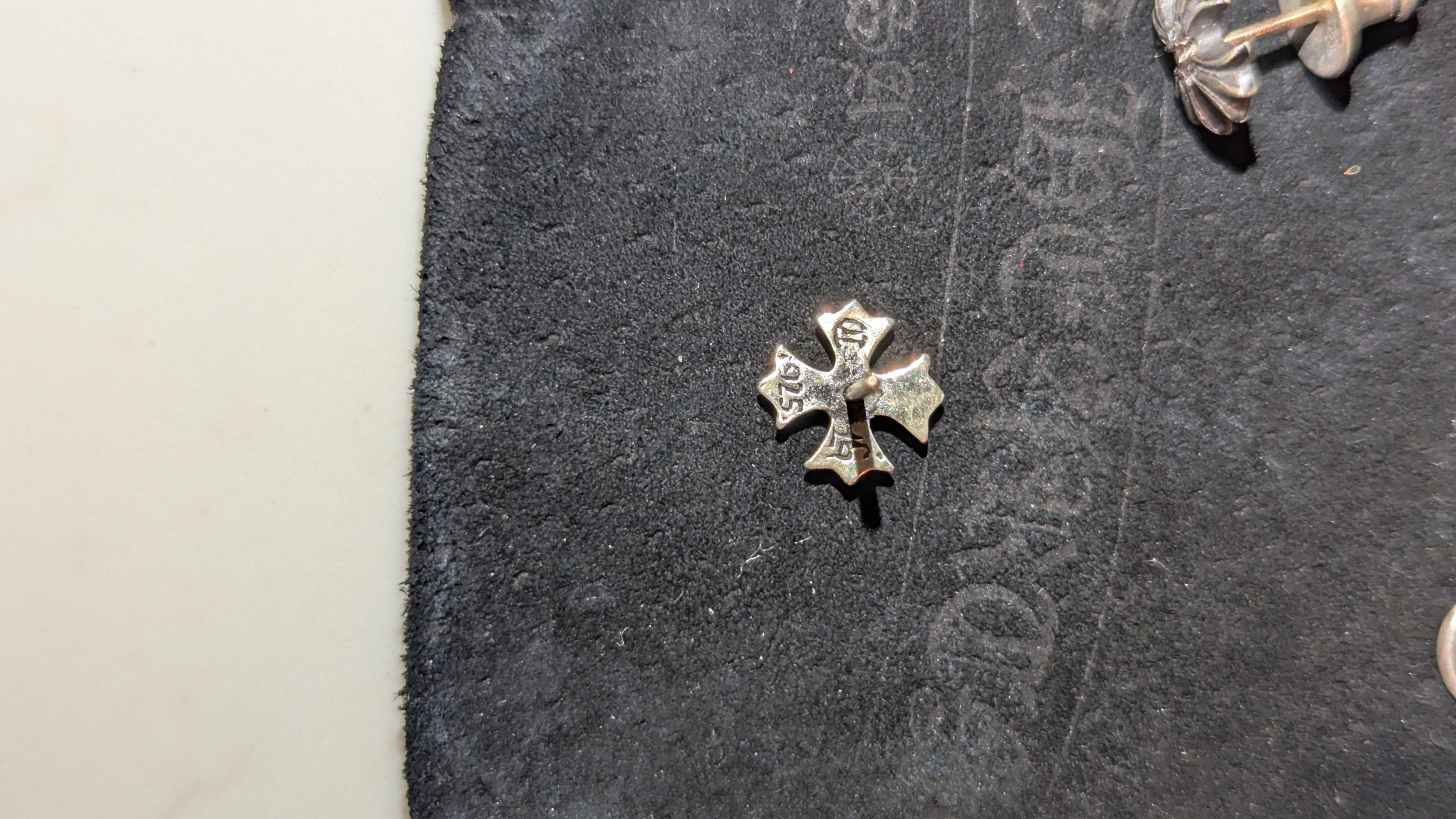 Chrome Hearts Chrome Hearts Plus stud diamond earrings Size ONE SIZE - 7 Thumbnail