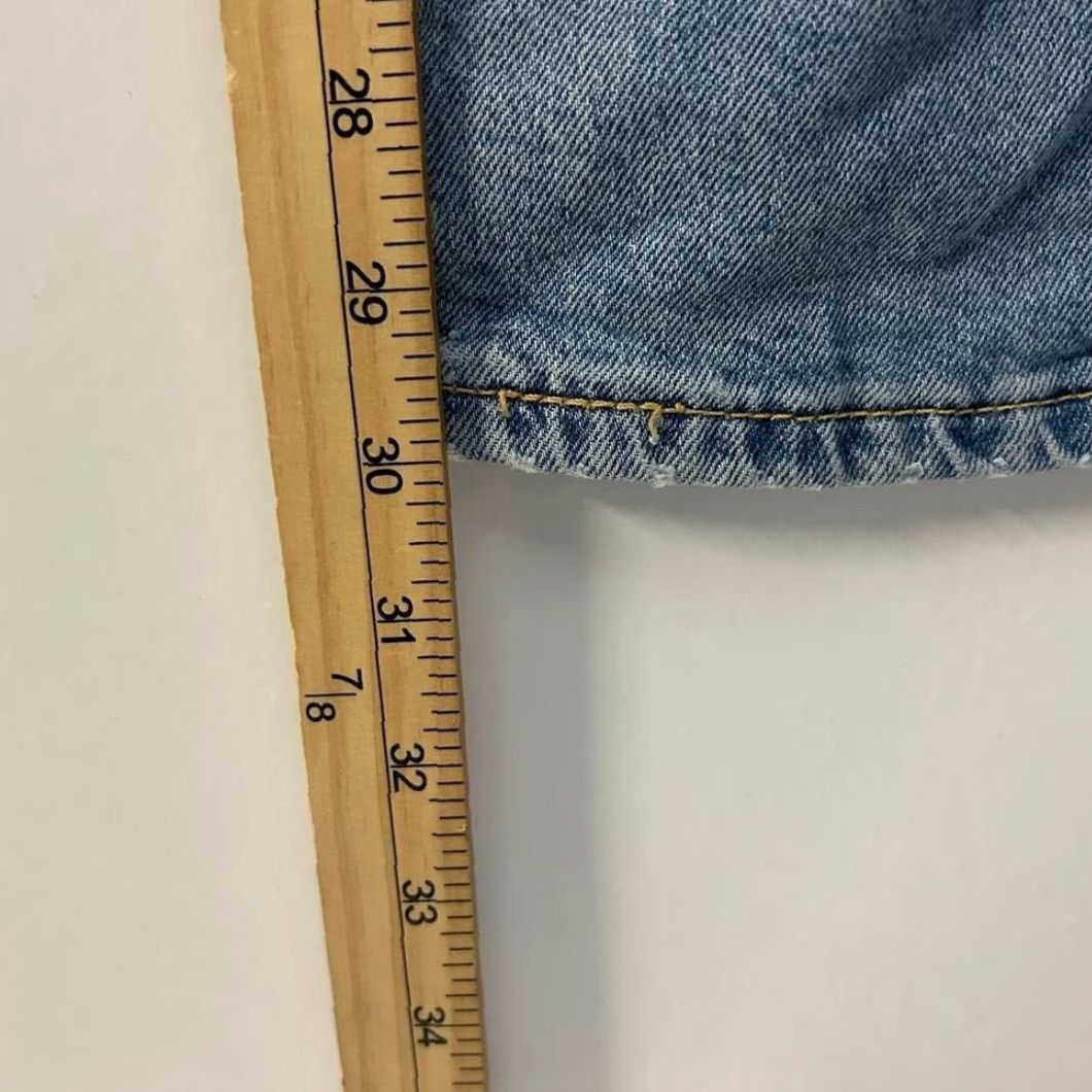 Levi's Levis 512 Slim Taper Jeans Mens W31 L32 Light Wash Distressed Blue Denim Size US 31 - 7 Thumbnail