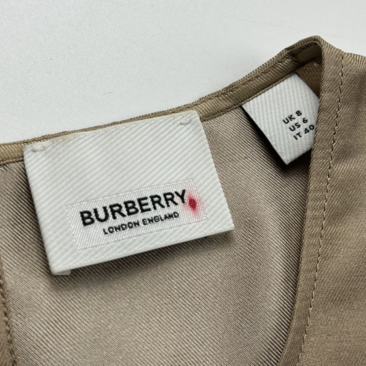 Burberry Burberry montage silk blouse Size M / US 6-8 / IT 42-44 - 4 Thumbnail
