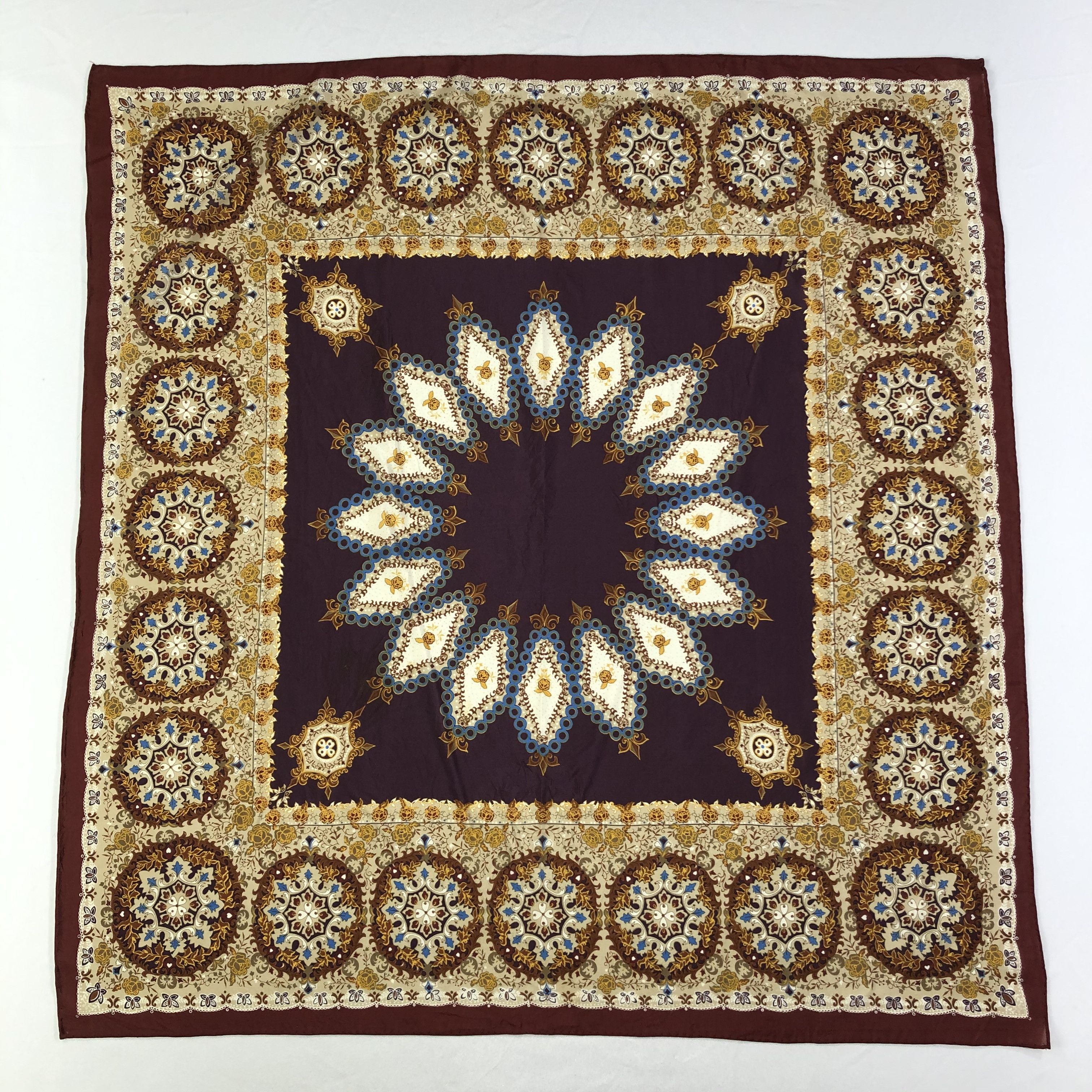 Vintage Vintage Silk Scarf Size ONE SIZE - 2 Thumbnail