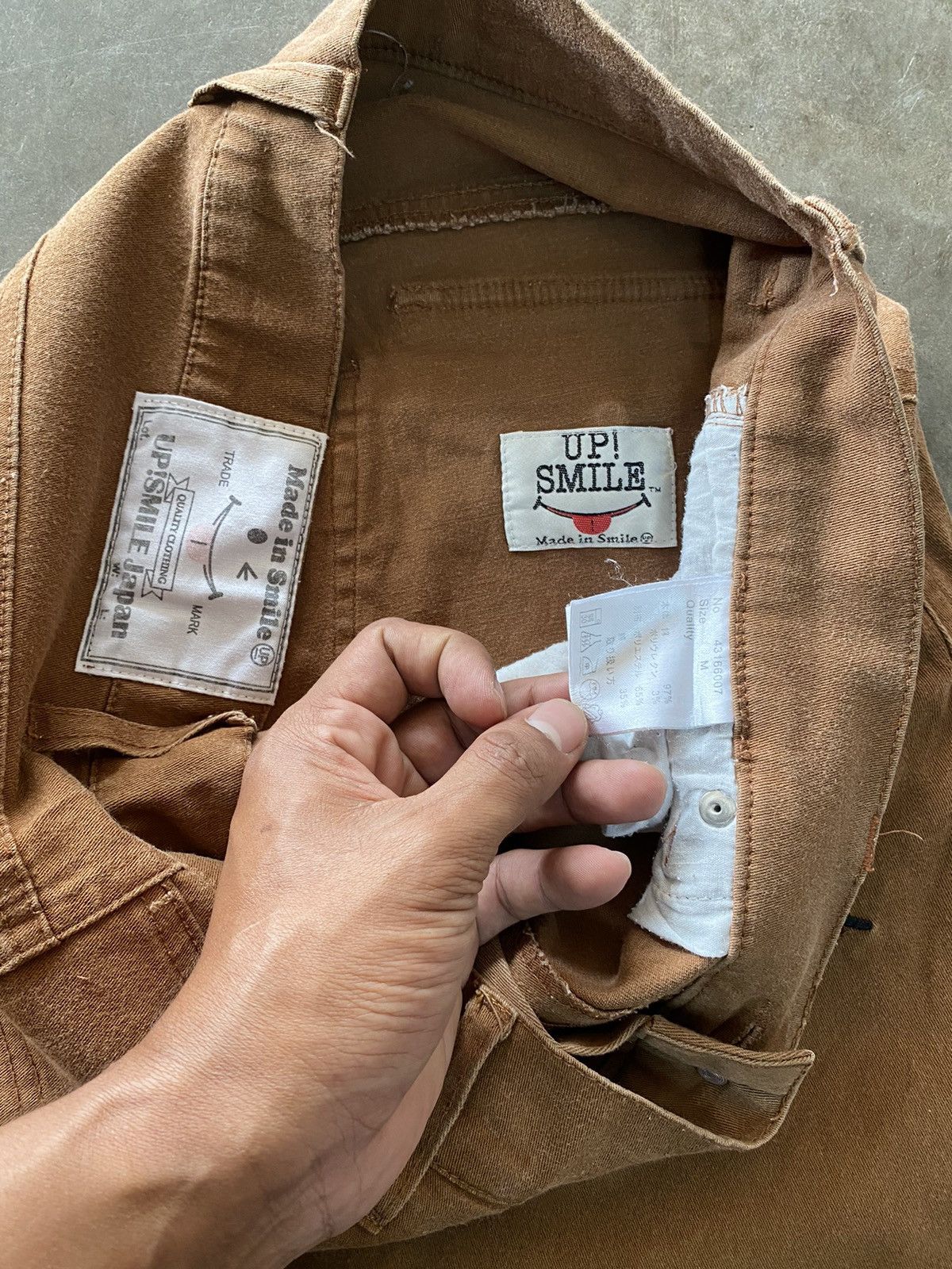 Designer × Japanese Brand Japanese Made in Smile Quality Clothing UP!Smile Japan Size US 32 / EU 48 - 9 Thumbnail
