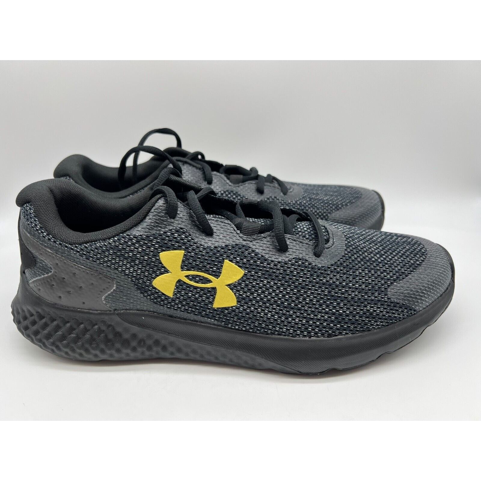 Under Armour Mens Charged Rogue 3 Knit Black Running Size 11 Shoes
