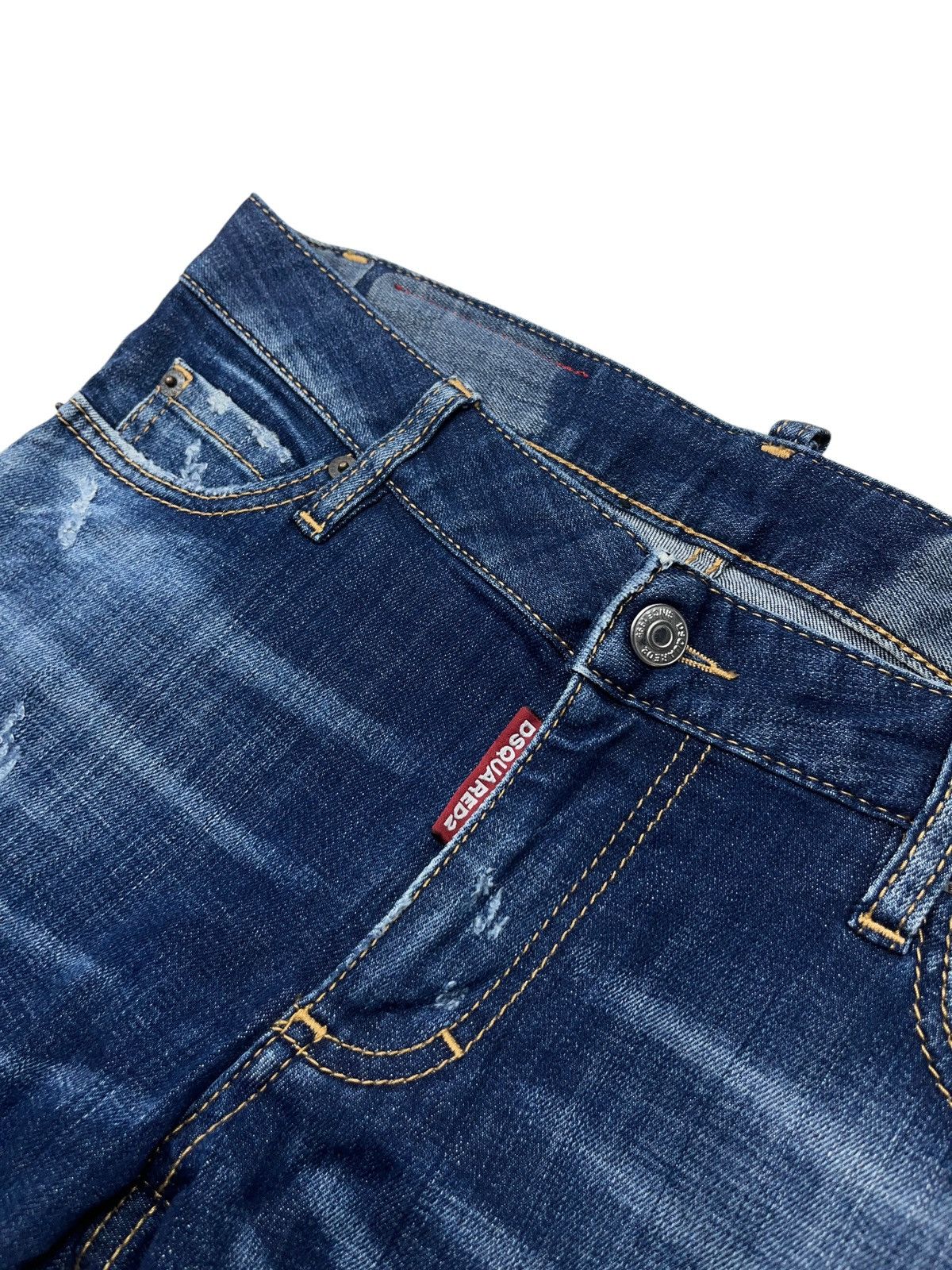 Dsquared2 Dsquared2 Medium Waist Skinny Jeans Distressed Size 27" / US 4 / IT 40 - 9 Thumbnail