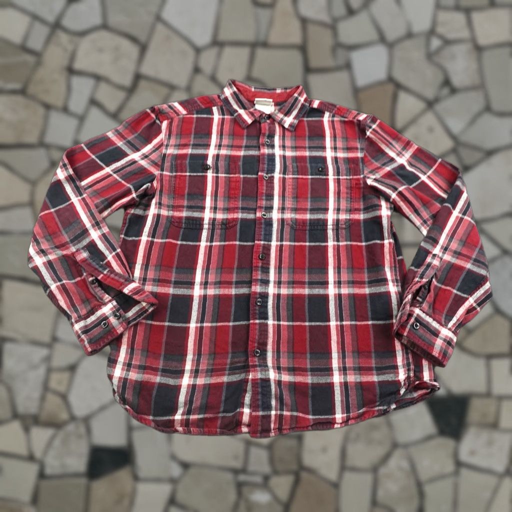 The North Face The North Face Shirt Mens M Red Plaid Flannel Button-Up Casual Work Hiking" Size US M / EU 48-50 / 2 - 1 Thumbnail