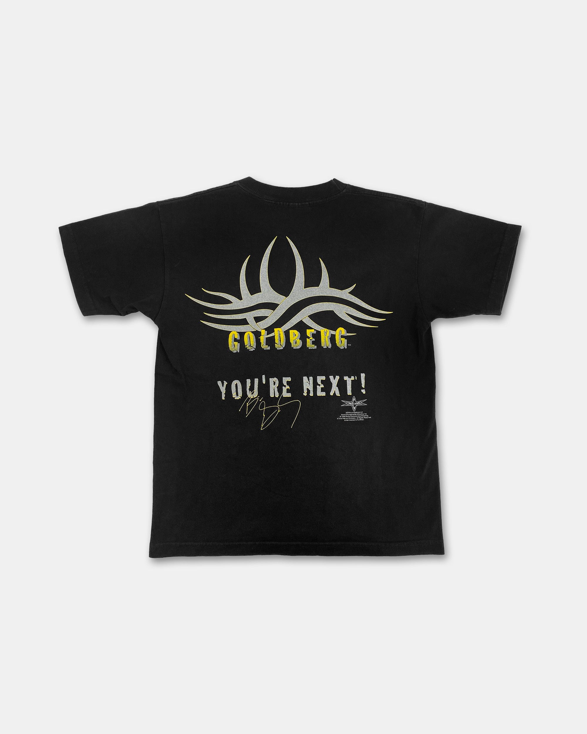 Vintage 1998 Wrestling Goldberg T-Shirt Size US S / EU 44-46 / 1 - 2 Thumbnail