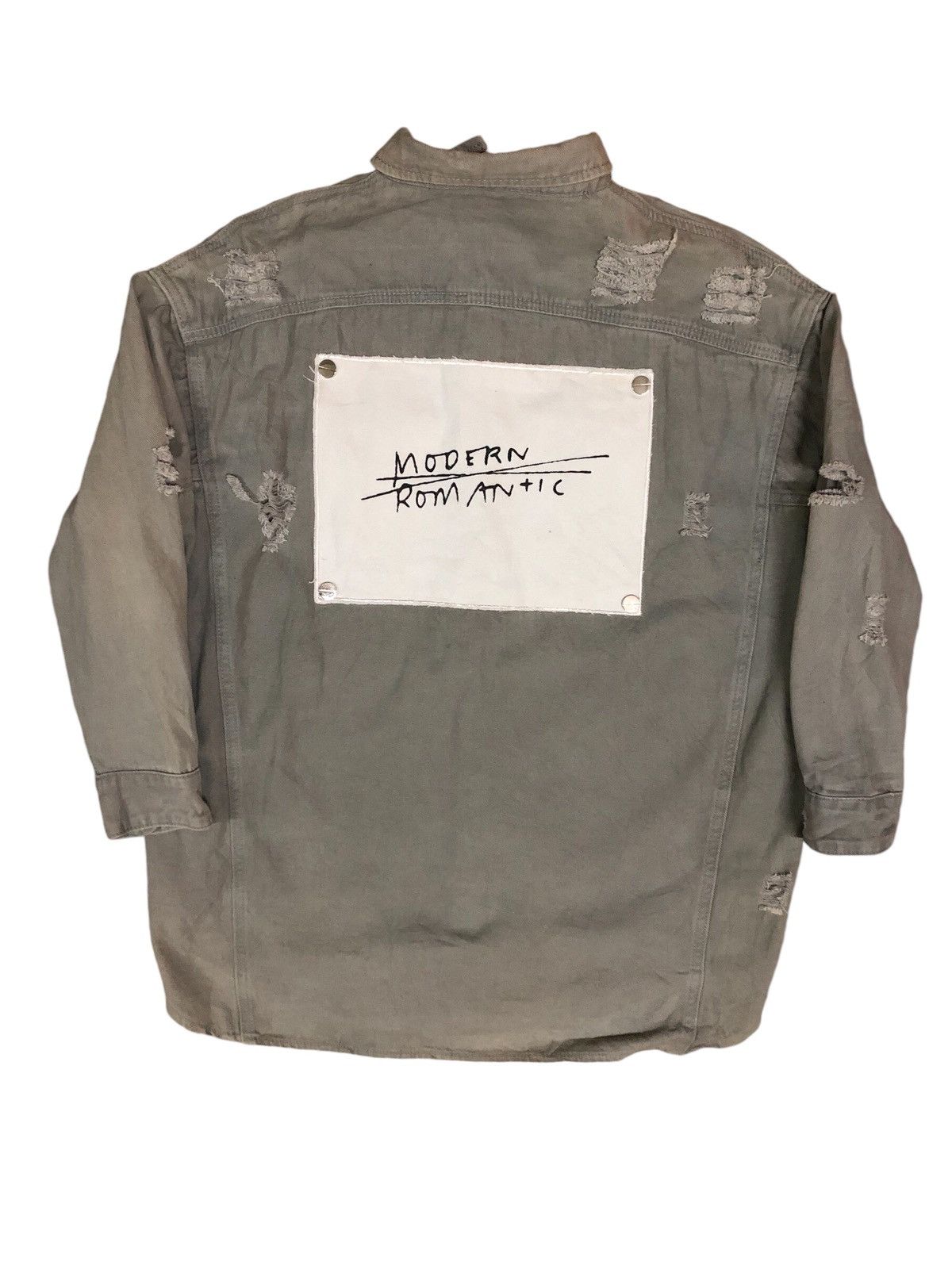 If Six Was Nine × Japanese Brand Perfect pills Distressed Denim Jacket Size US L / EU 52-54 / 3 - 1 Thumbnail