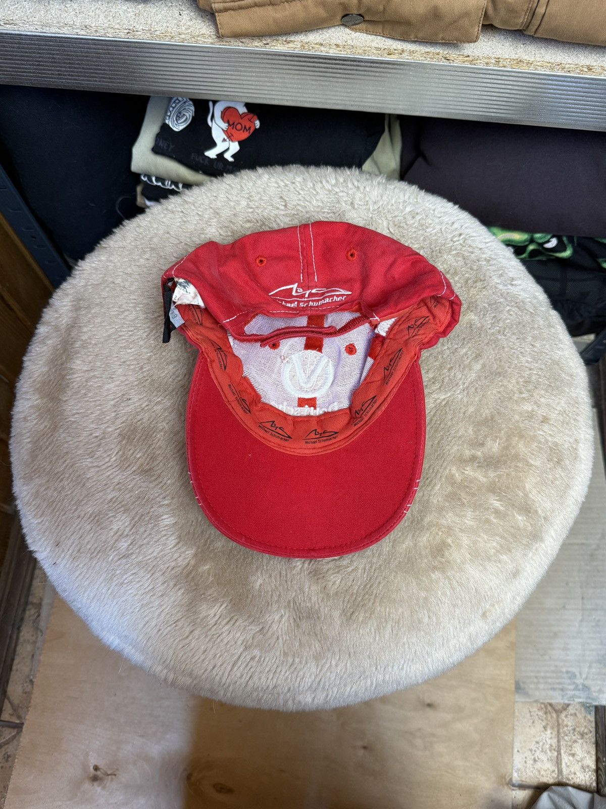 Ferrari Vintage Ferarri Schumacher Racing Y2K Cap Size ONE SIZE - 9 Thumbnail