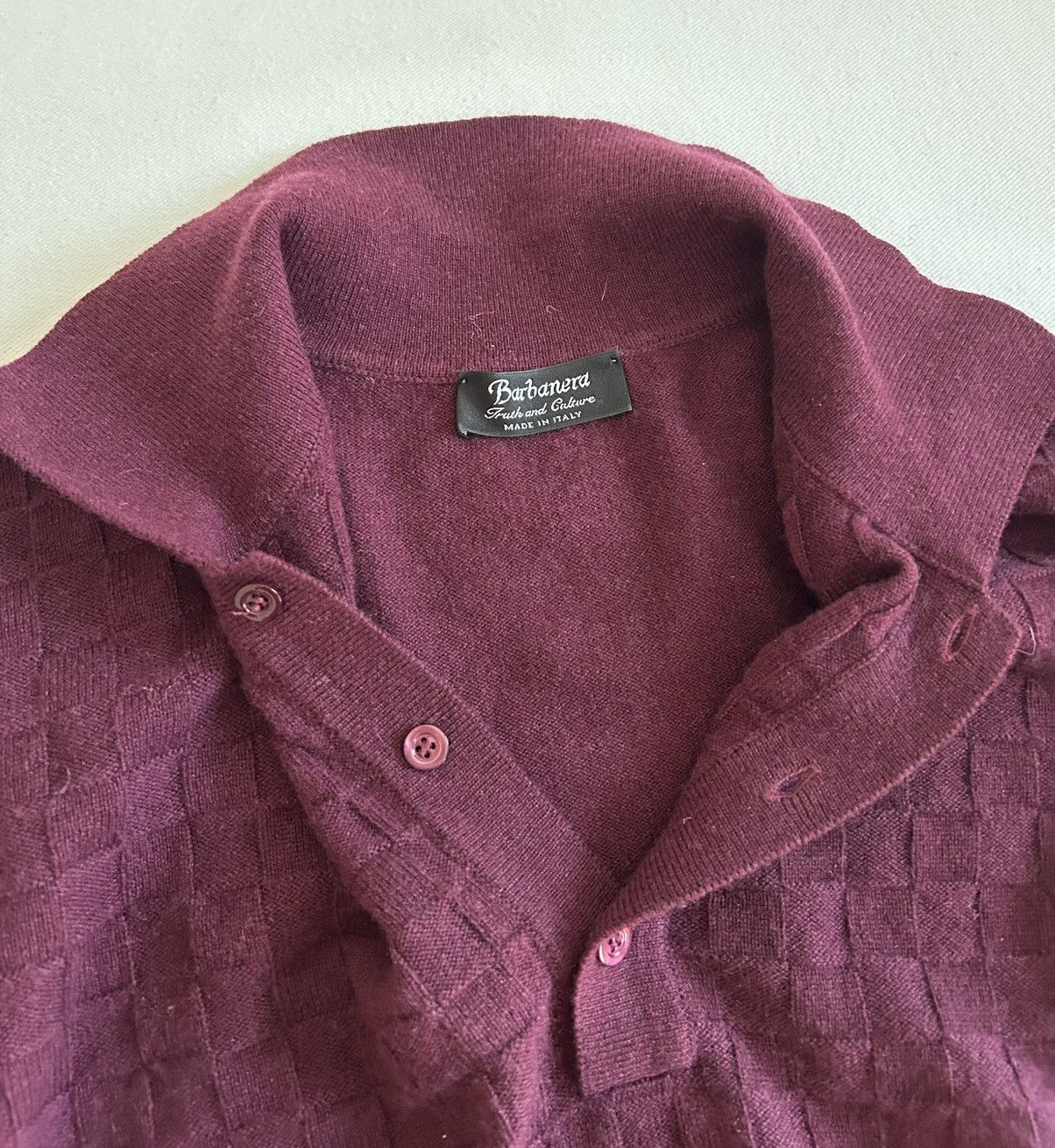 Barbanera Barbanera burgundy sweater polo Size US L / EU 52-54 / 3 - 4 Thumbnail