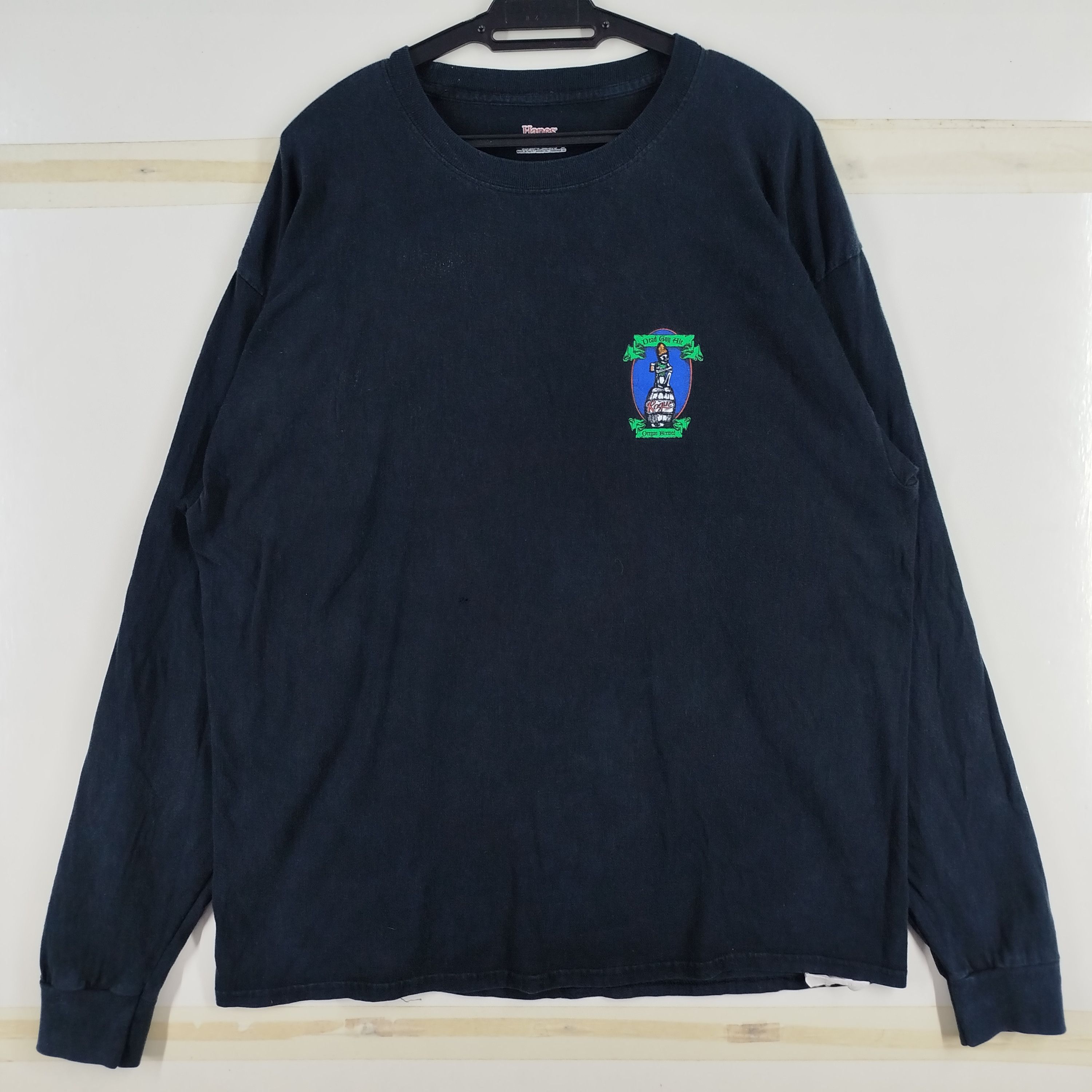 Hanes × Vintage Vintage Dead Guy Ale Oregon Brewed Big Backhit By Hanes Y2K Size US XL / EU 56 / 4 - 5 Thumbnail