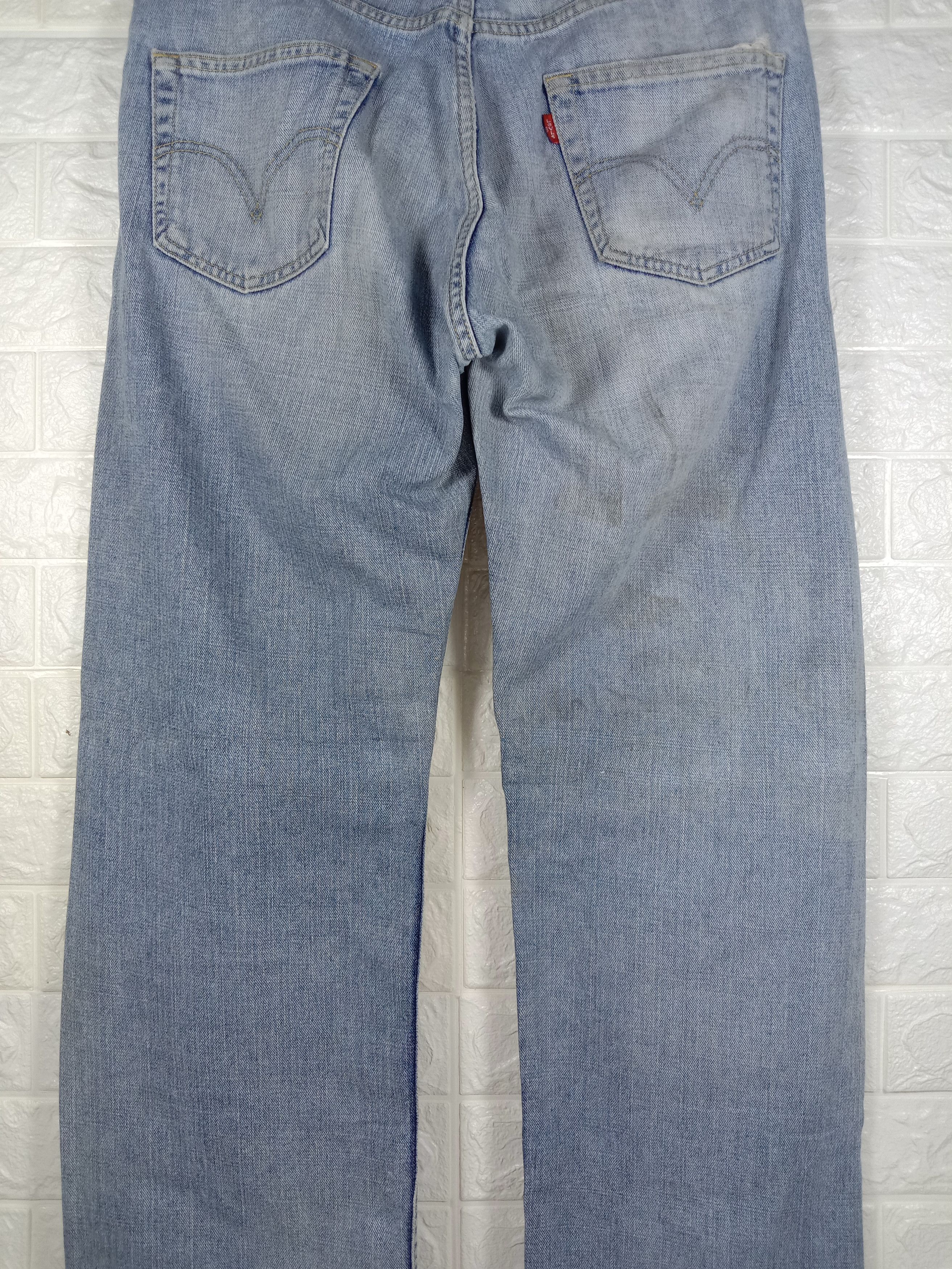 Levi's Vintage Levi’s 534 Light Wash Jeans Distressed Denim Size US 36 / EU 52 - 7 Thumbnail