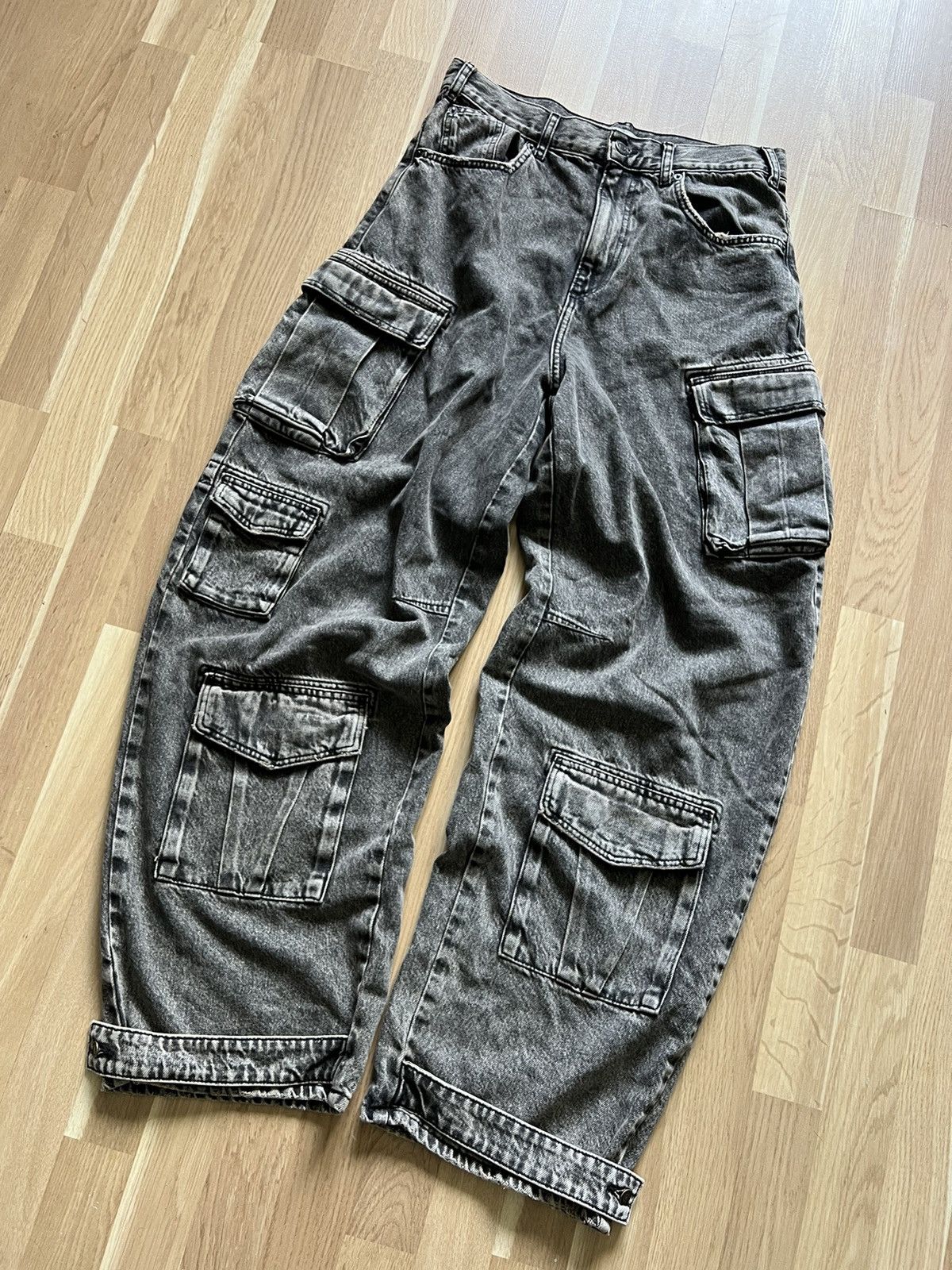 If Six Was Nine Vintage archivical cargo bondage pants if6was9 lgb 2000s Size US 31 - 3 Thumbnail