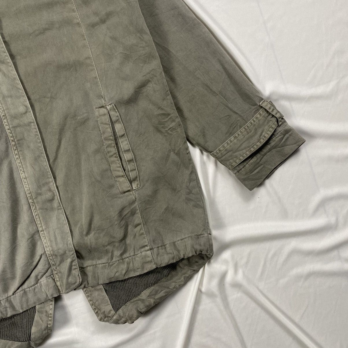 Quiksilver Rare y2k Quiksilver Surf Jumbo Hoodie Parkas Fishtail Size US M / EU 48-50 / 2 - 2 Thumbnail