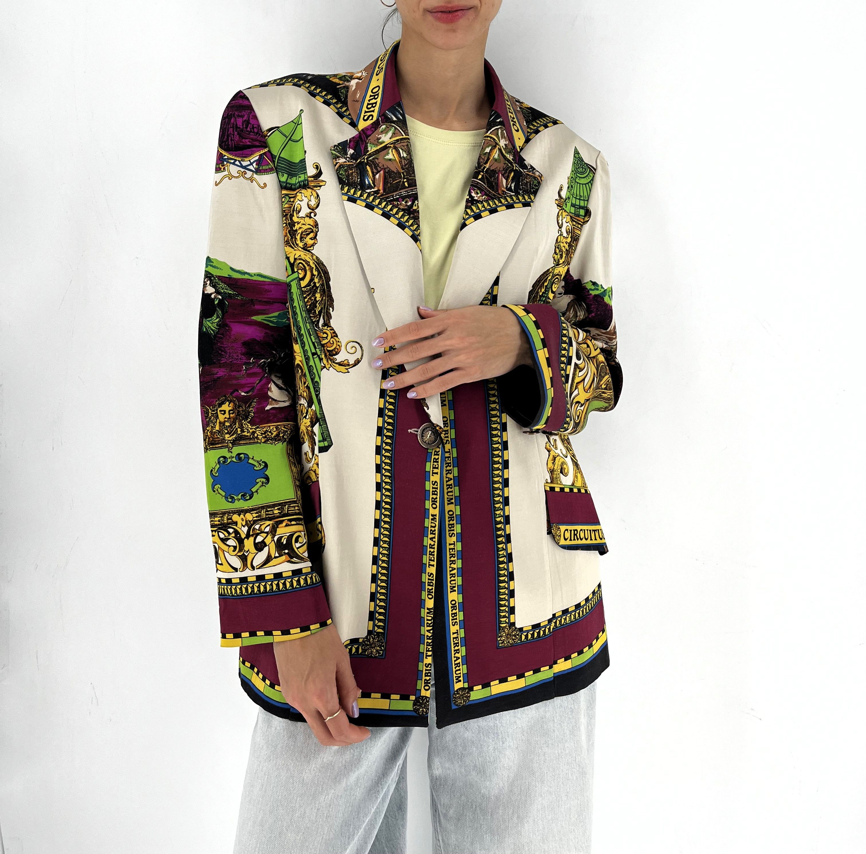 Japanese Brand Vintage Luxaru Jacket Marina Sitbon Kamosho Paris 42 Size M / US 6-8 / IT 42-44 - 2 Thumbnail