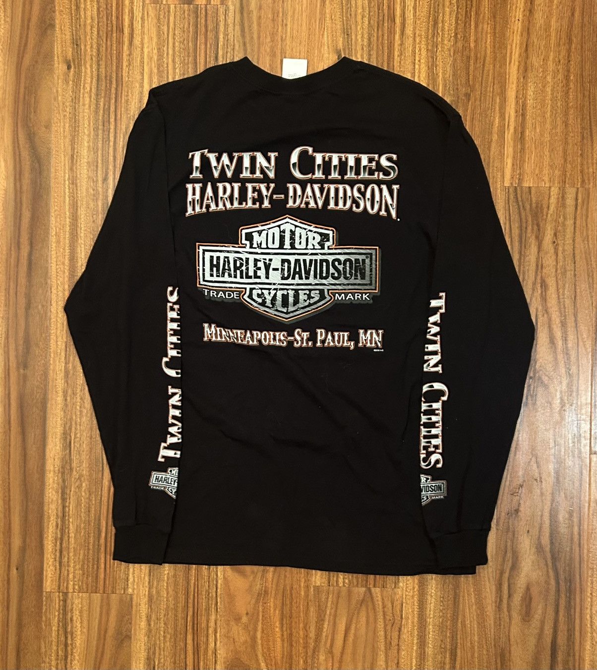 Harley Davidson 2009 Twin Cities Harley-Davidson Long Sleeve Size US XL / EU 56 / 4 - 5 Thumbnail
