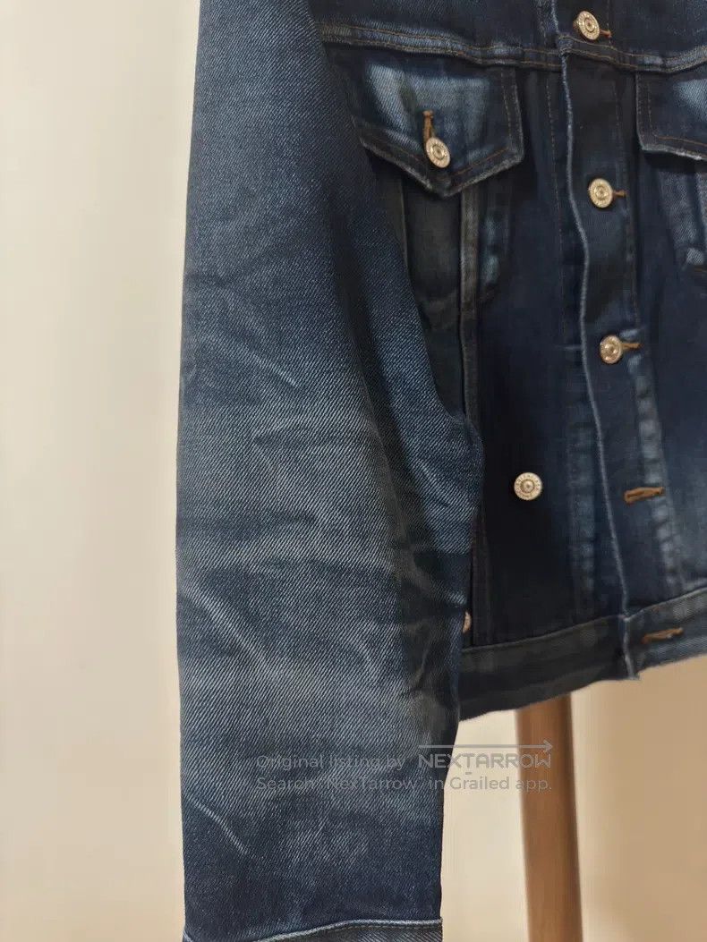 Balenciaga Balenciaga Distressed denim jacket Size XXS / US 00 / IT 34 - 5 Thumbnail