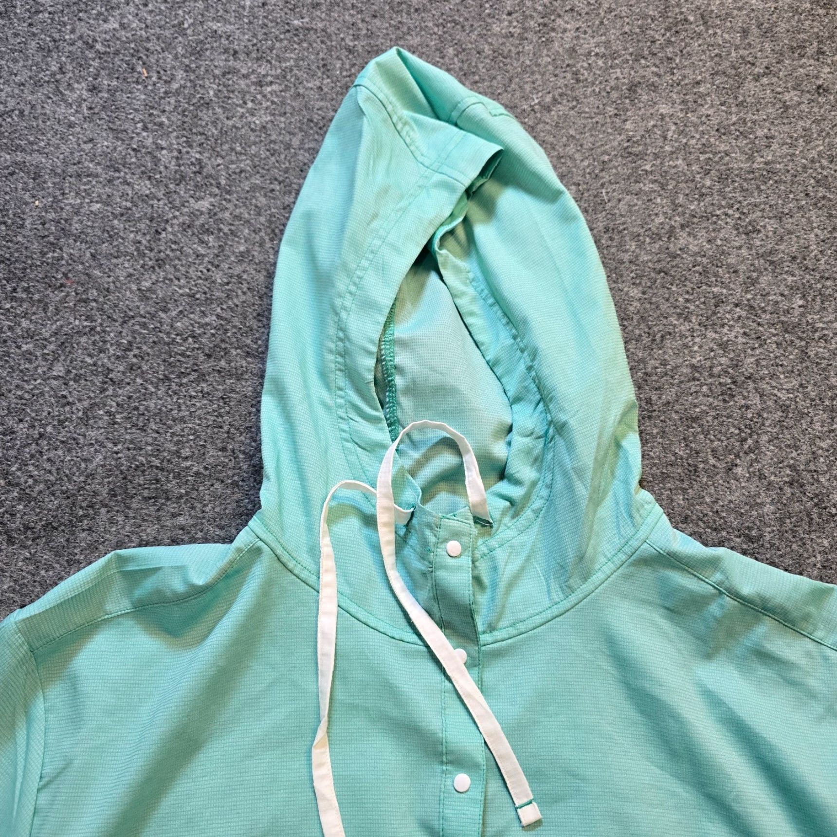 Vintage Columbia Jacket Womens 1X Green Lightweight Hoodie Pockets Outdoor Windbreaker Coat Shirt? Size XL / US 12-14 / IT 48-50 - 2 Thumbnail