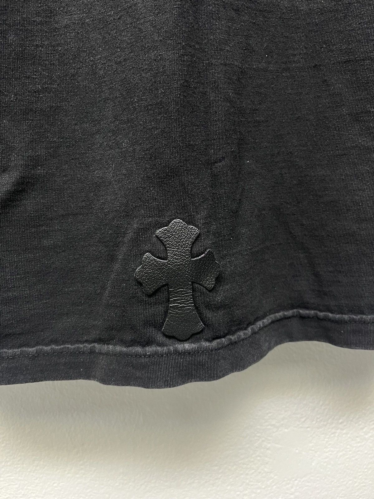 Chrome Hearts Chrome Hearts Scroll Logo Lucky Patch Cross Hit Longsleeve Size US M / EU 48-50 / 2 - 2 Thumbnail