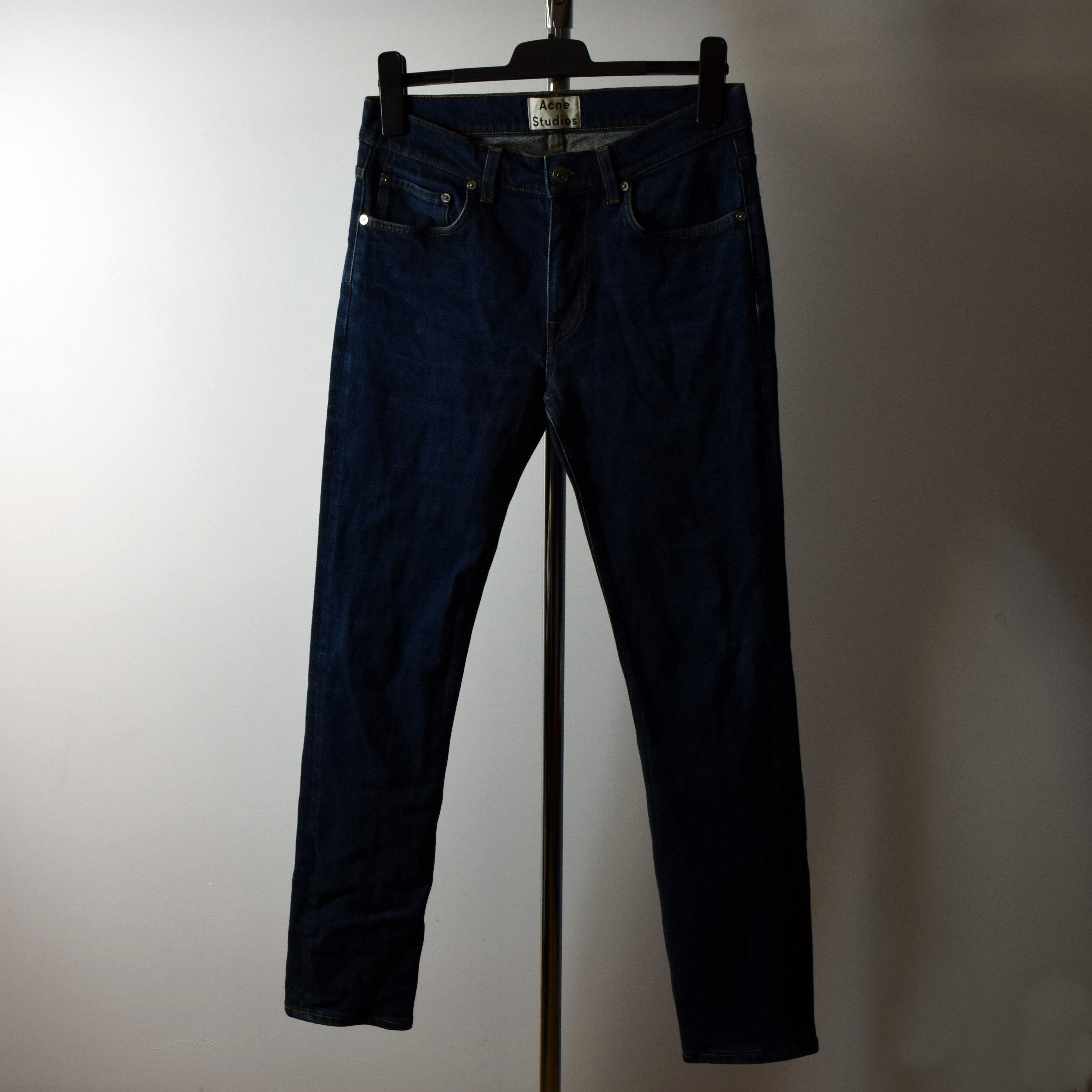 Acne Studios Acne Studios Ace RAW Washed Denim Pants SLIM SKINNY Size US 32 / EU 48 - 1 Thumbnail