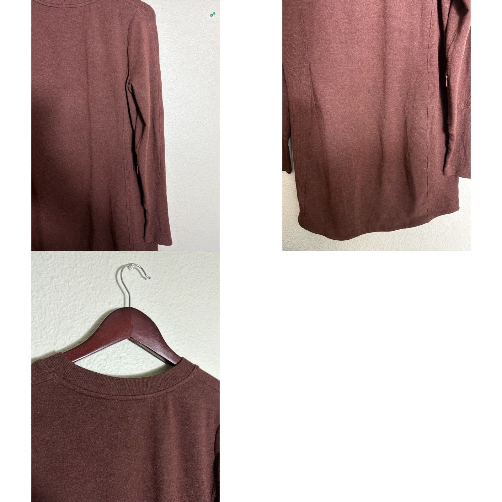 Athleta Athleta Balance Sweater Dress Casual Shift Pockets Brown Women Small Size S / US 4 / IT 40 - 10 Thumbnail