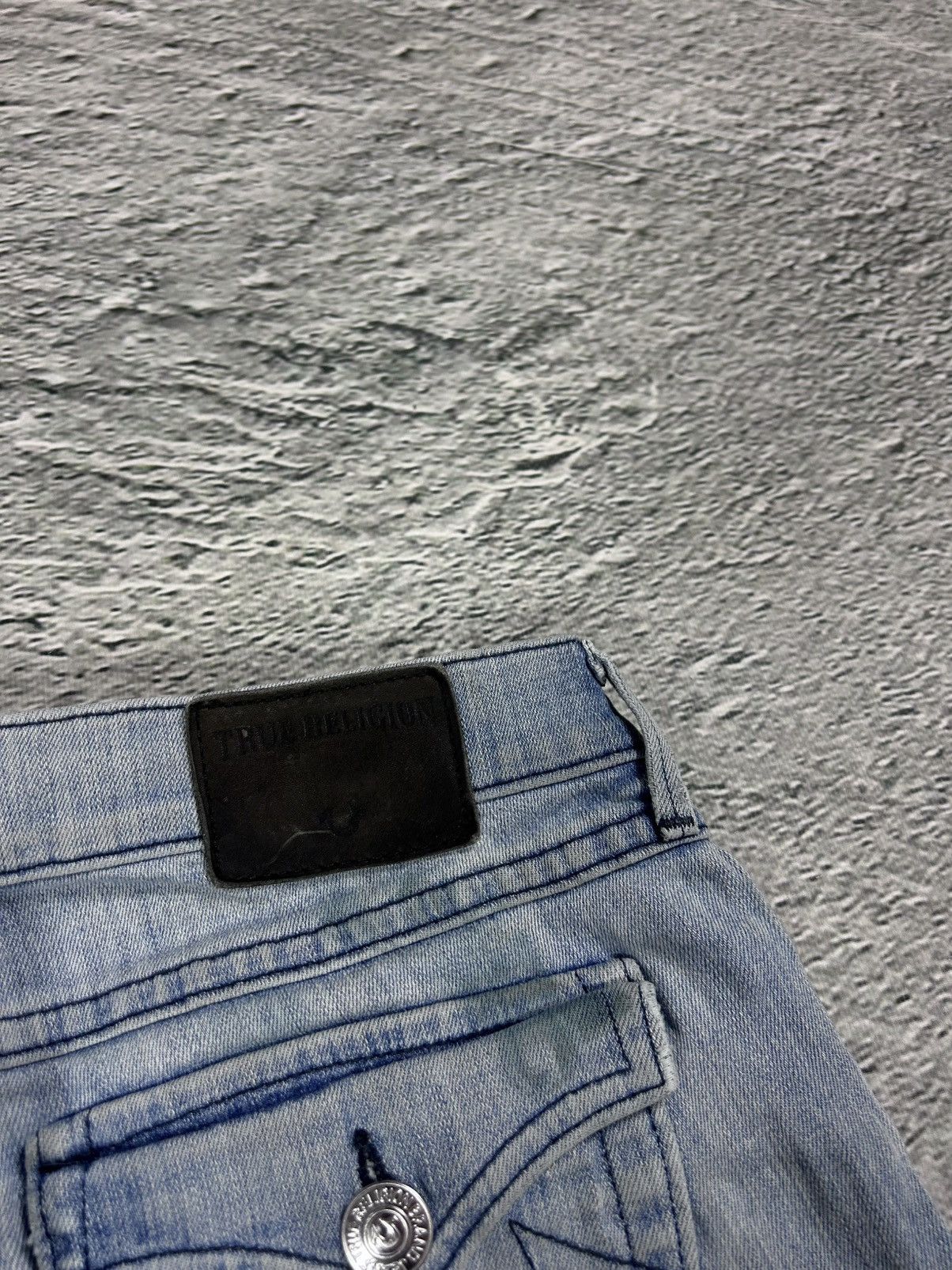 True Religion True Religion black Bootcut jeans washed blue Becca Size 28" / US 6 / IT 42 - 4 Thumbnail