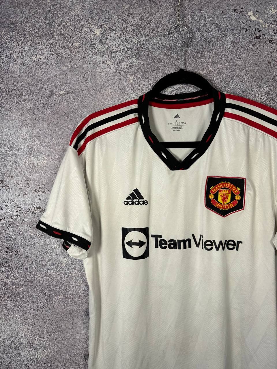 Adidas Manchester United 2022/23 Away Adidas Vintage Soccer Jersey Size US L / EU 52-54 / 3 - 4 Thumbnail