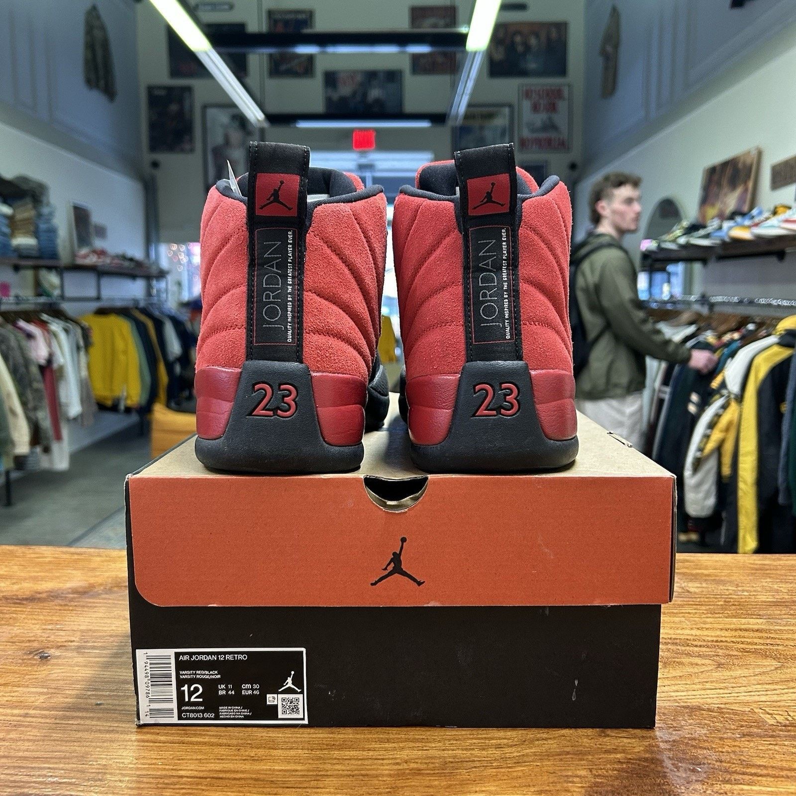 Jordan Brand Size 12 - Jordan 12 Retro Reverse Flu Game 2020 Lightly Worn Size US 12 / EU 45 - 4 Thumbnail