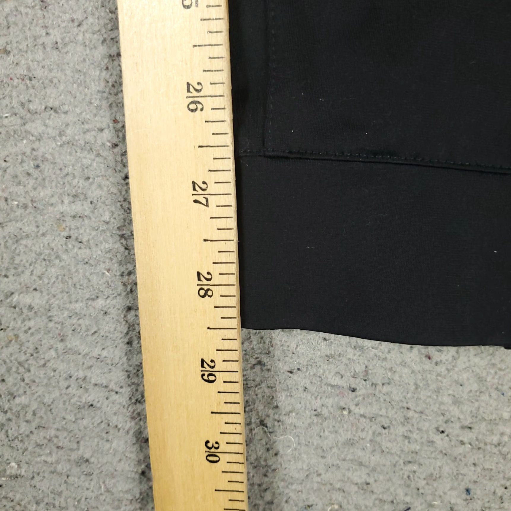 Rhone Rhone Pants Mens 35x29 Black Commuter Ankle Zip Tapered Joggers Trousers Size US 35 - 6 Thumbnail