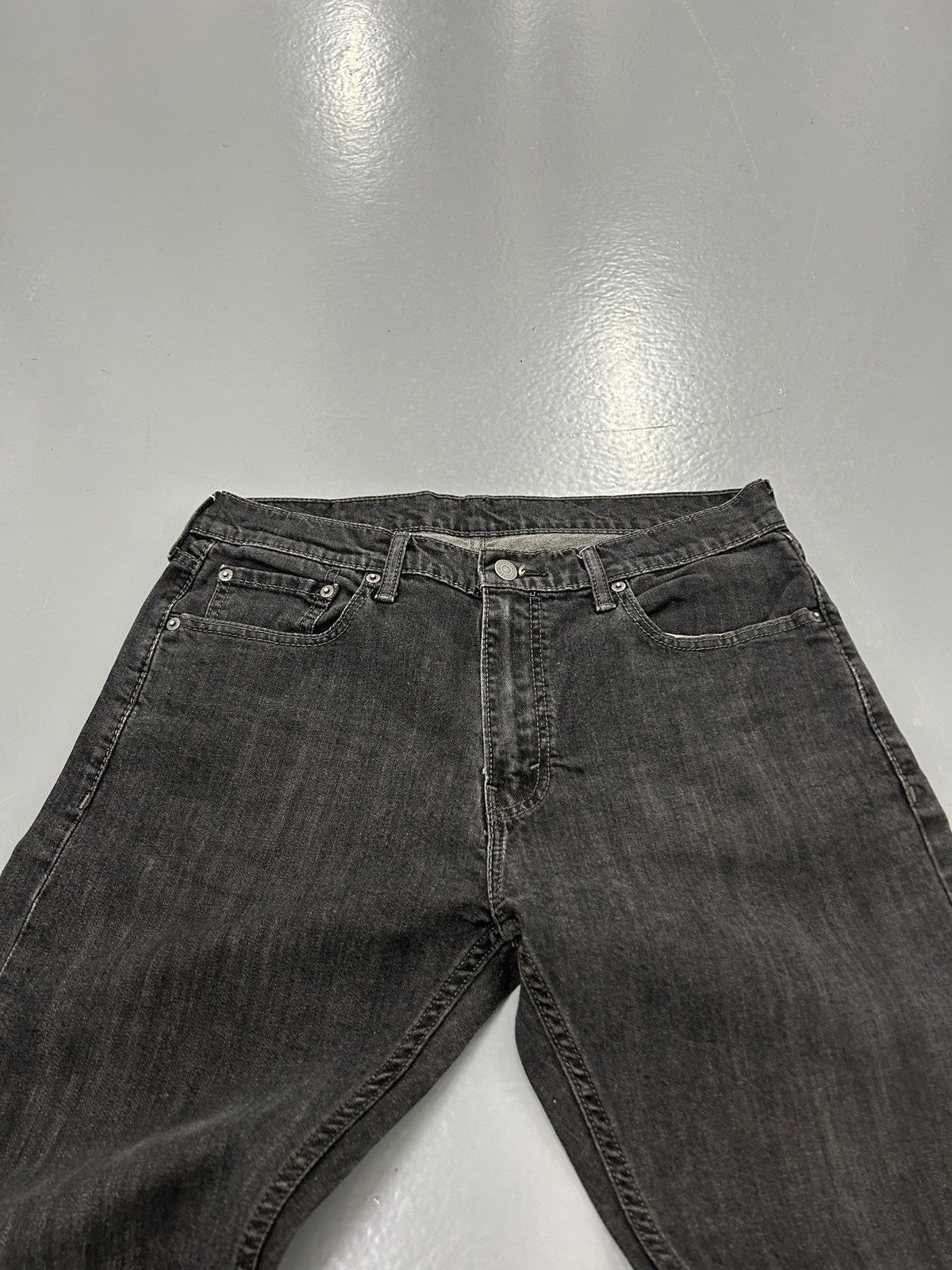 Levi's Crazy vintage y2k faded black Levi’s essential jeans skater Size US 32 / EU 48 - 6 Thumbnail