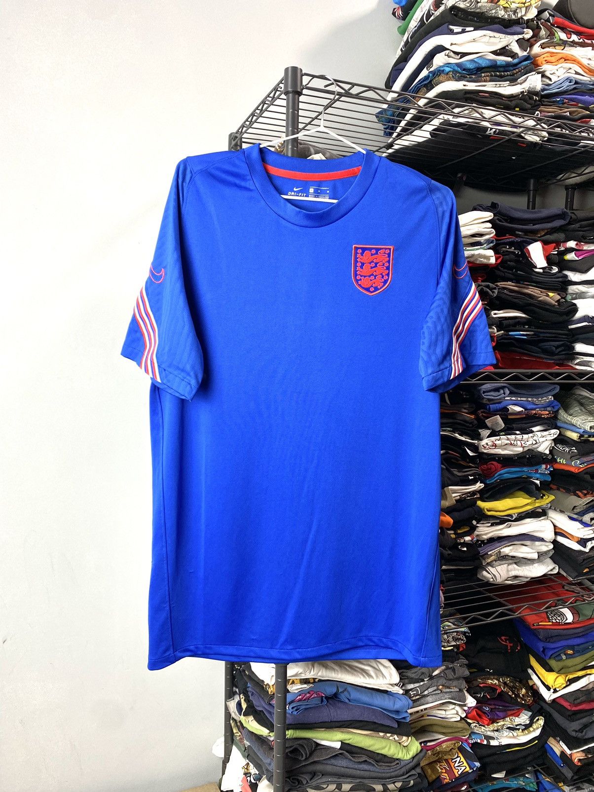 Nike Nike England Soccer Jersey T Shirt Football Size US M / EU 48-50 / 2 - 1 Thumbnail