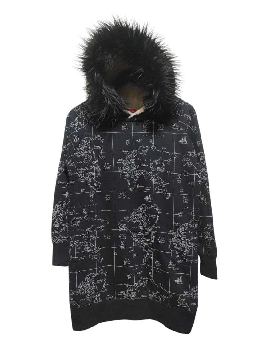 Japanese Brand Granip Lady MAP fur hoodie ifsix LGB style Size M / US 6-8 / IT 42-44 - 1 Thumbnail