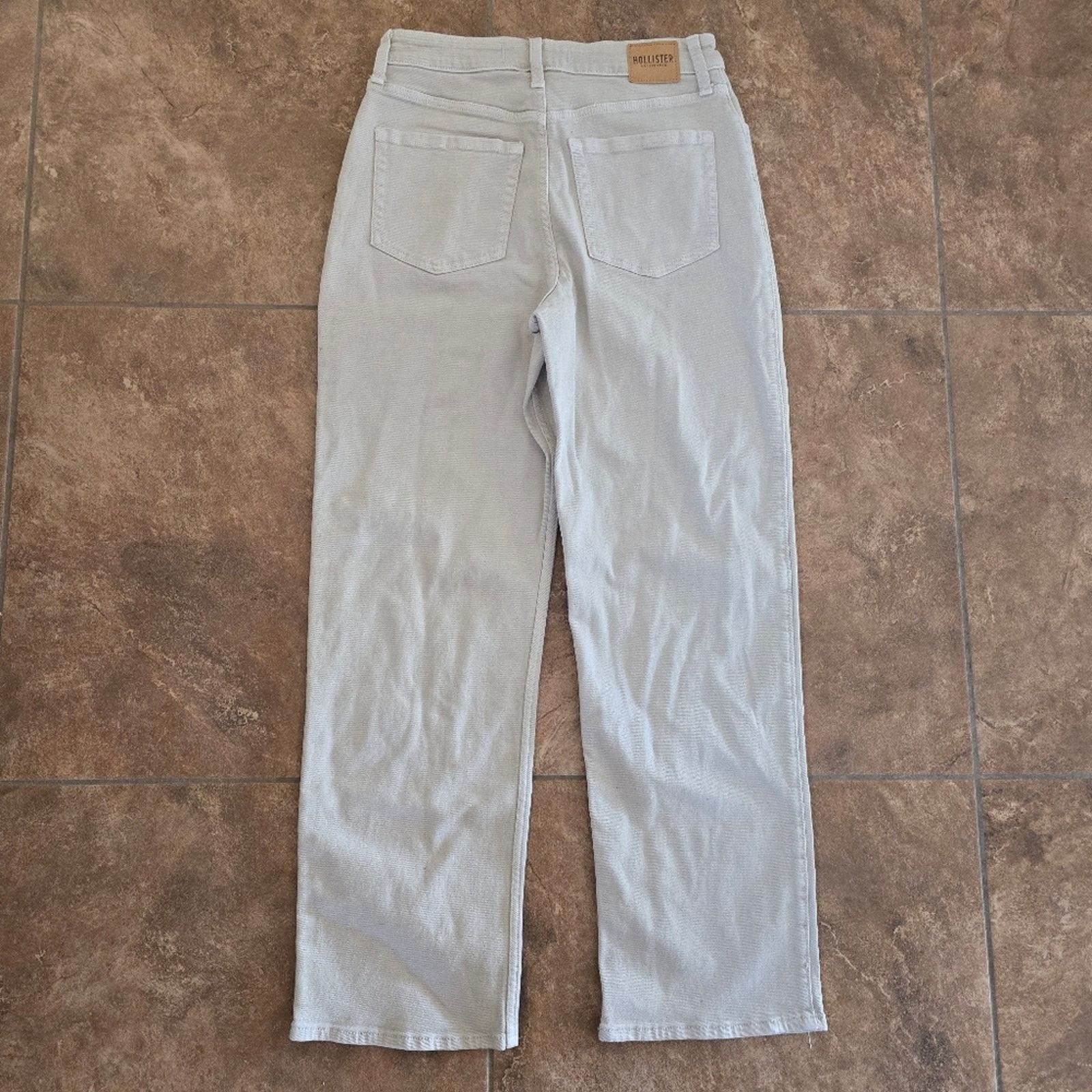 Hollister Beige | HOLLISTER | Ultra High-Rise Dad Jean Size 32" / US 10 / IT 46 - 2 Thumbnail