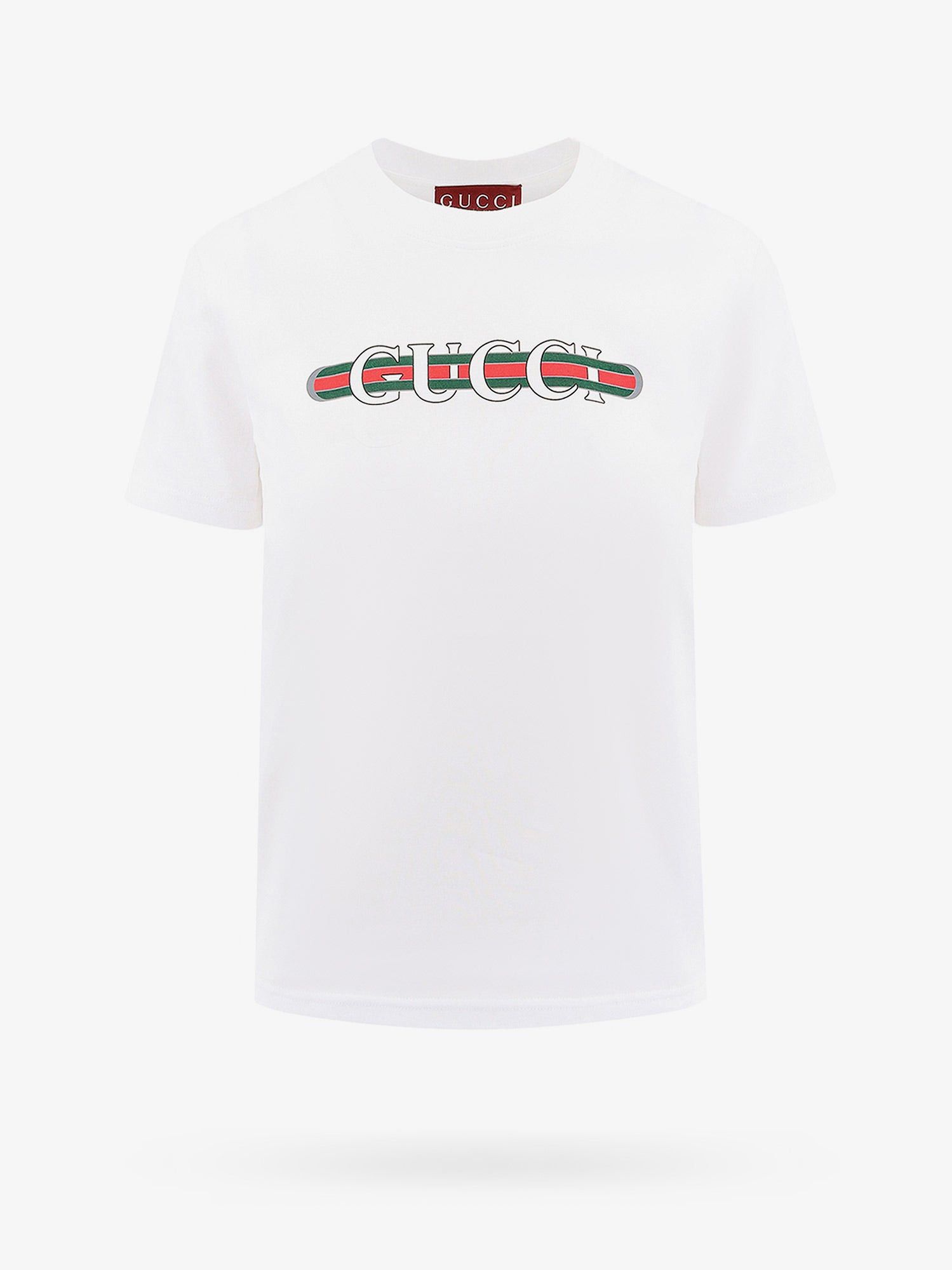 image of Gucci T-Shirt Woman White T-Shirts, Women's (Size Small)