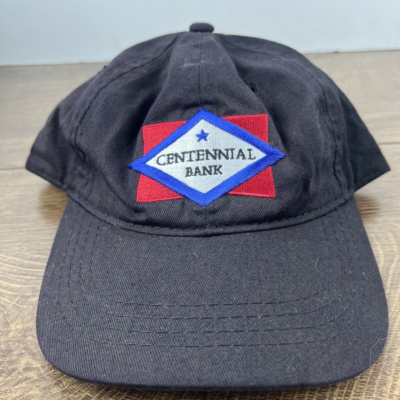 Other Centennial Bank Hat Black Cap Adjustable Hat Black Adult Fit Size ONE SIZE - 3 Thumbnail
