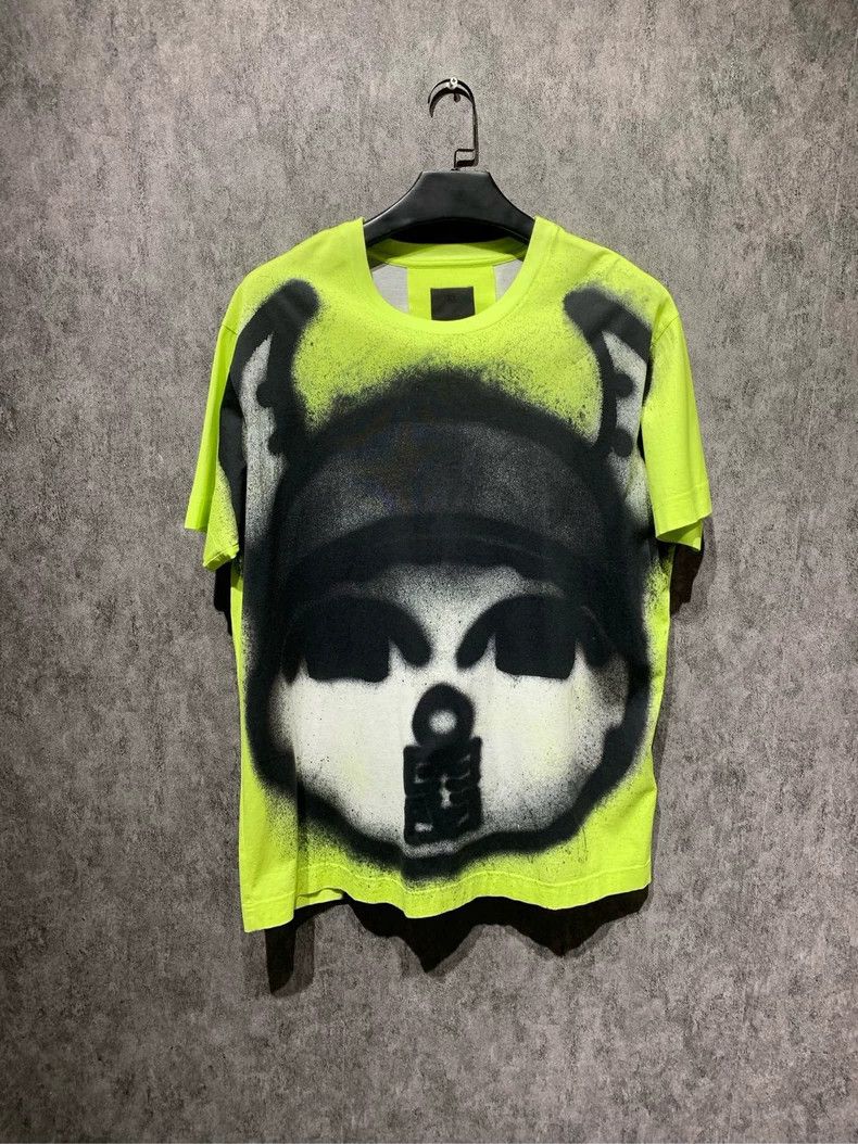 Givenchy Givenchy Green Graffiti Short Sleeve 2506-Nextarrow Size US S / EU 44-46 / 1 - 1 Thumbnail