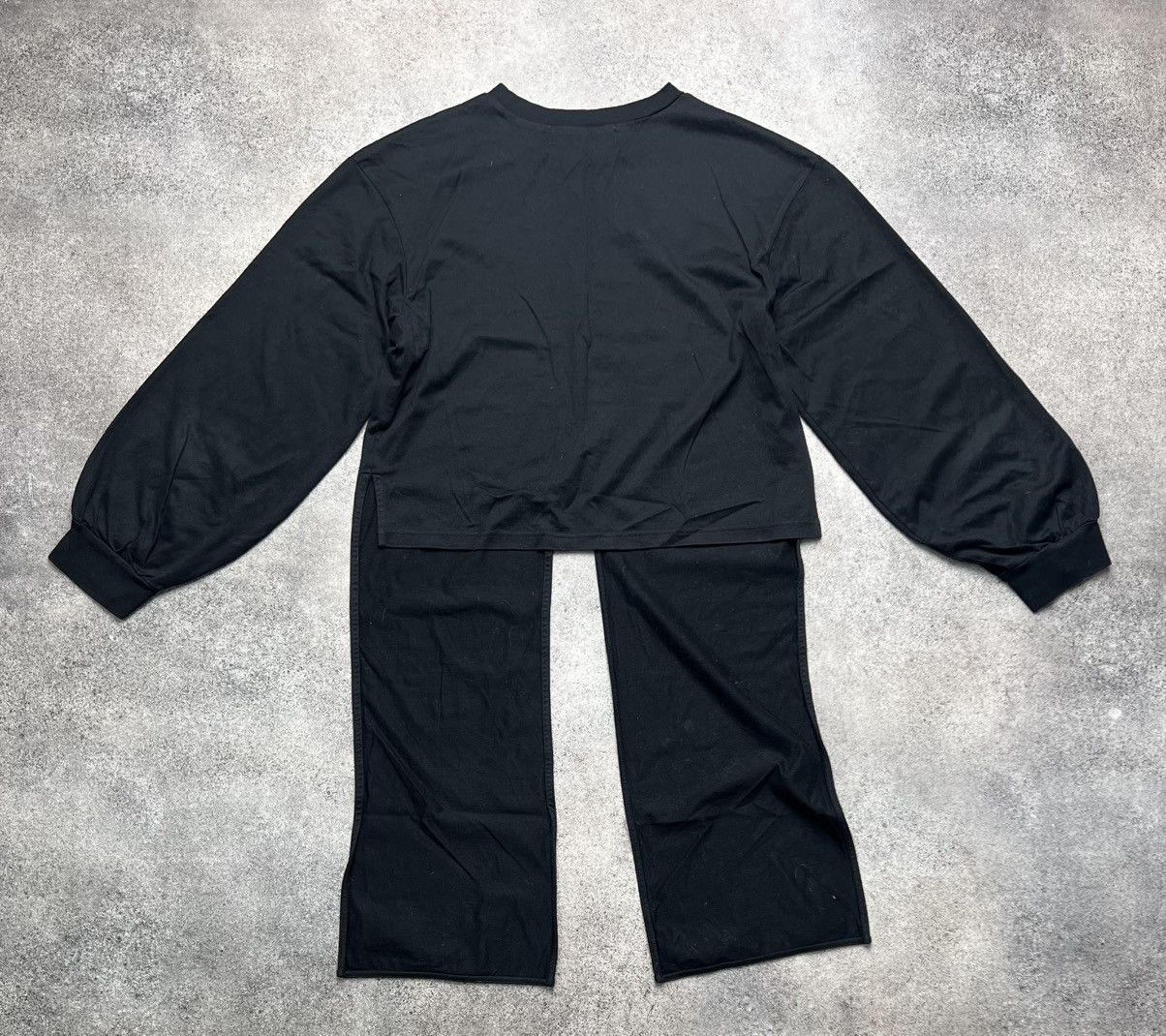 Japanese Brand × LE CIEL BLEU Le Ciel Bleu black cropped sweater Size S / US 4 / IT 40 - 9 Thumbnail