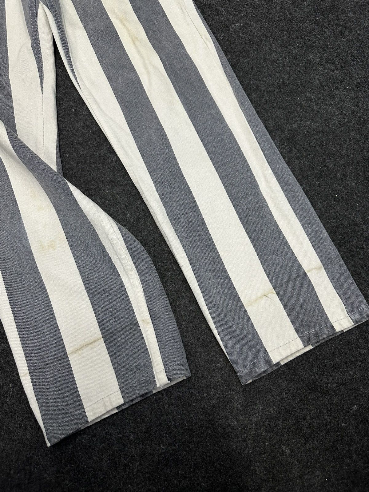 Boy London × Vintage Vintage Boy London Stripe Denim Size 31 F37 Size US 31 - 4 Thumbnail