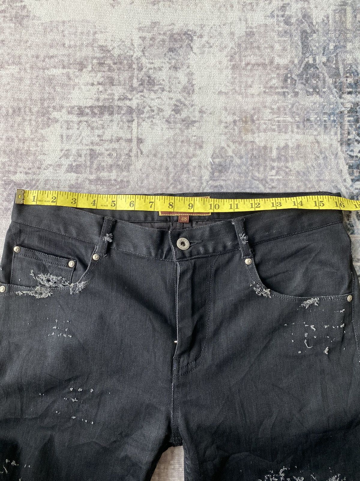 Japanese Brand Bennu Japan X Resurrection Handmade Japan Distressed Jeans Size US 30 / EU 46 - 11 Thumbnail