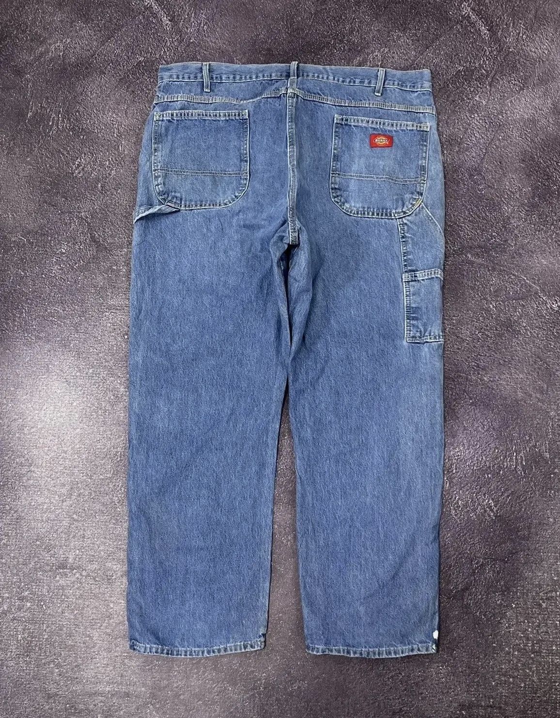 Dickies × Vintage Vintage Dickies Y2K Blue Denim Hype Work Baggy Jeans Size US 40 / EU 56 - 1 Thumbnail
