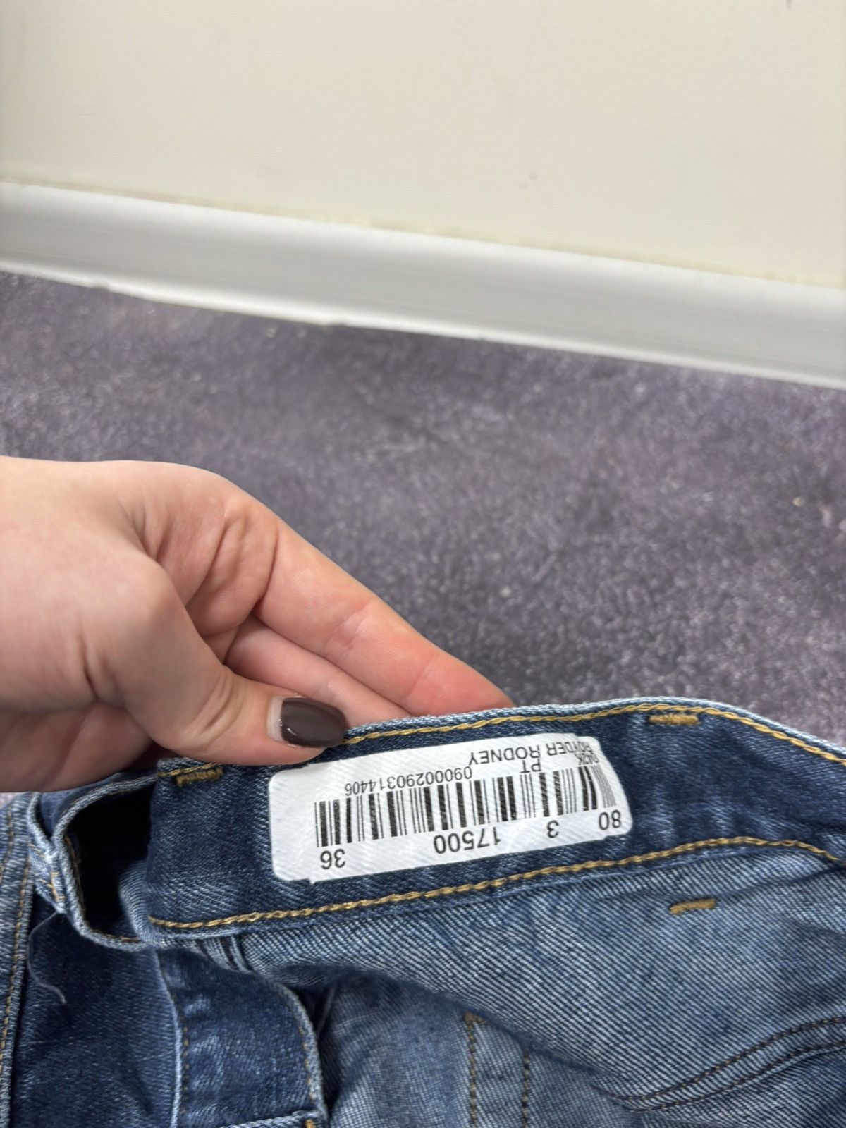 Carhartt Vintage Carhartt Modern Fit Blue USA Work Denim Jeans Size US 36 / EU 52 - 14 Thumbnail