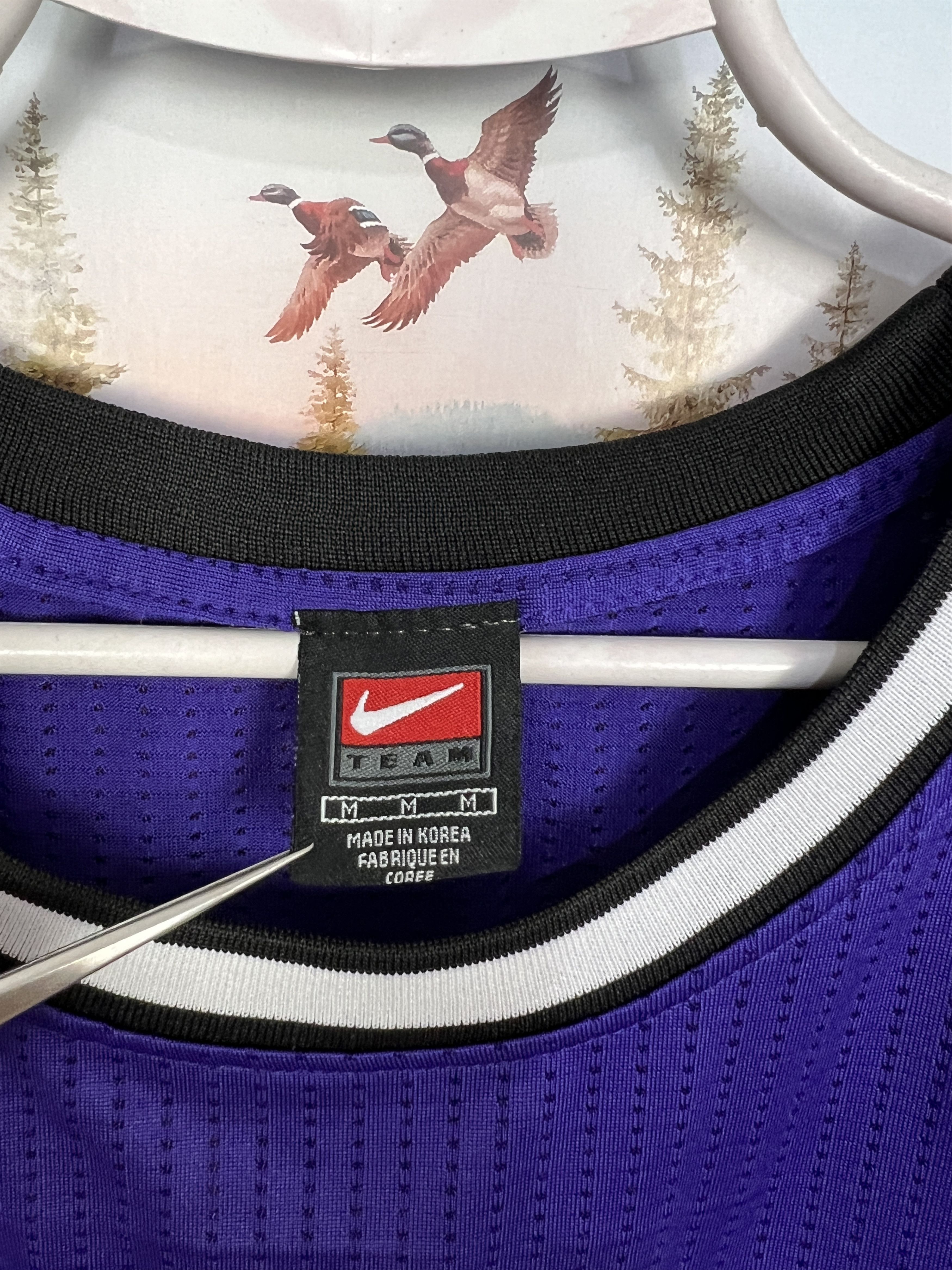 Nike Vintage Nike Sacramento Kings Webber Jersey NBA Mens Shirt Size US M / EU 48-50 / 2 - 7 Thumbnail