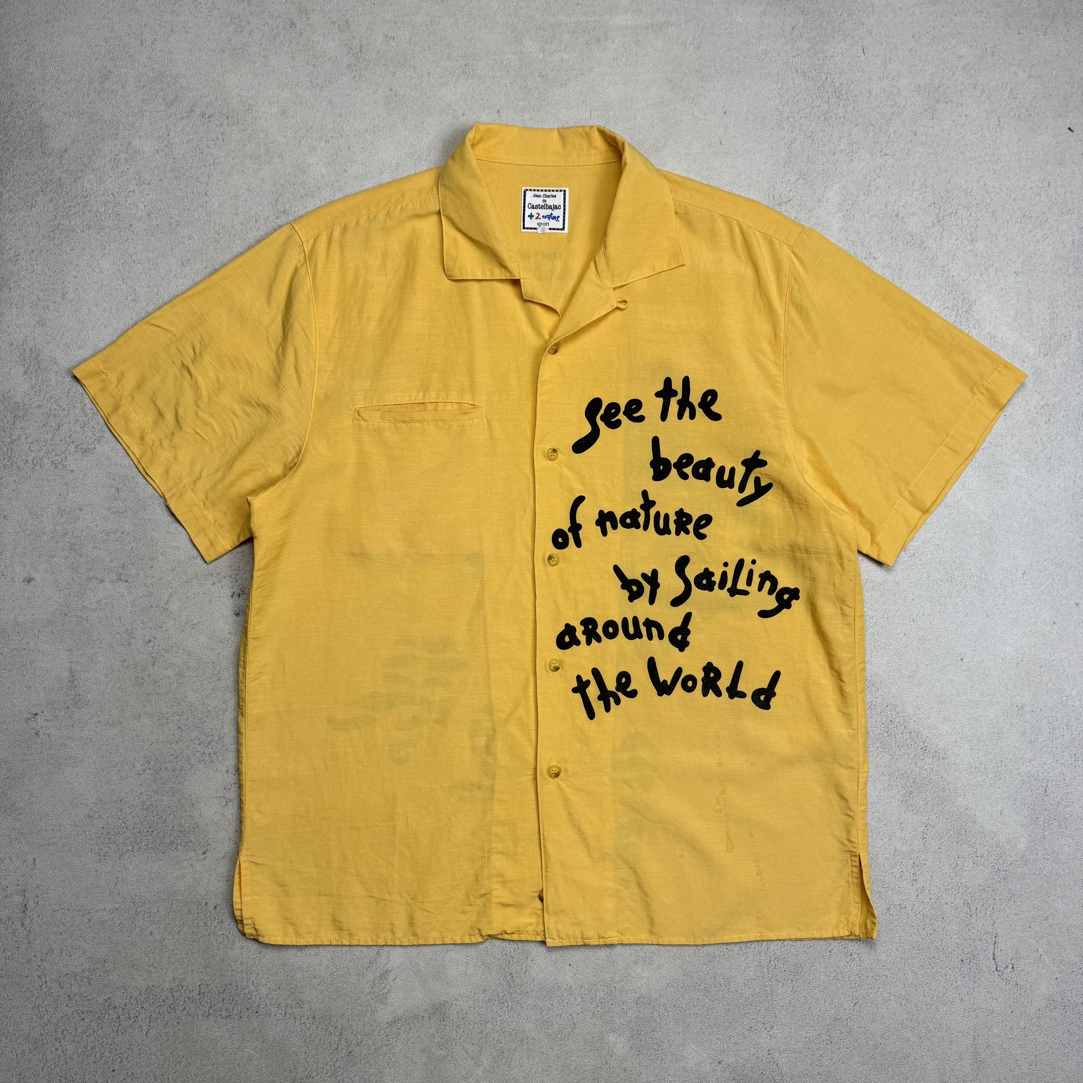 Jean Charles De Castelbajac Vintage Jean Charles De Castelbajac Shirt Size US L / EU 52-54 / 3 - 4 Thumbnail